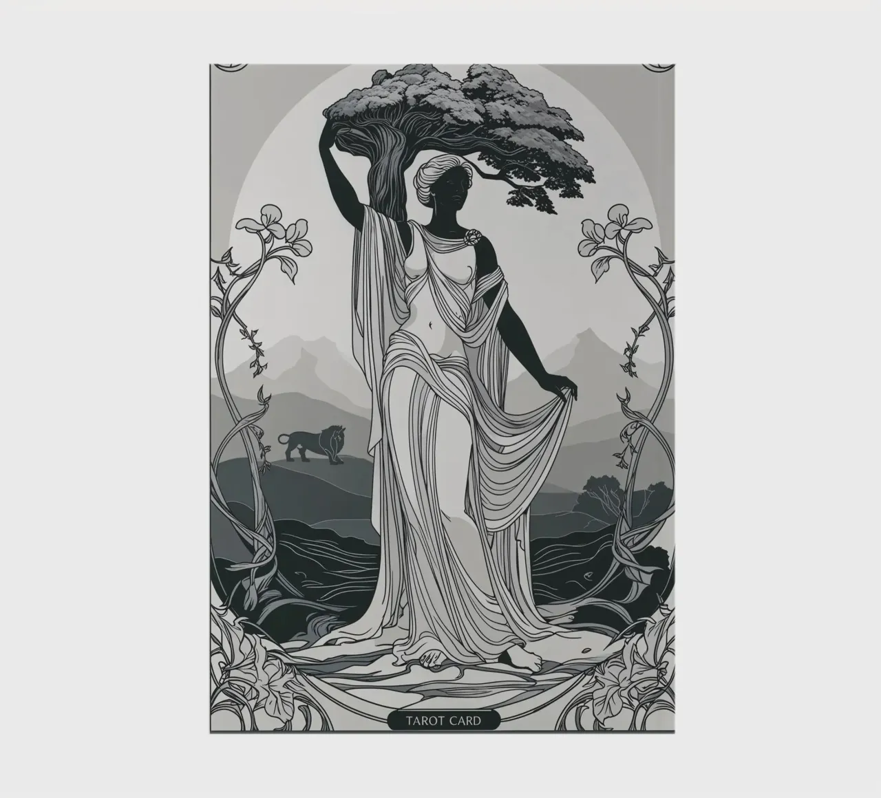 Strength: Embracing Primal Energy notebook by Mystique & Muse