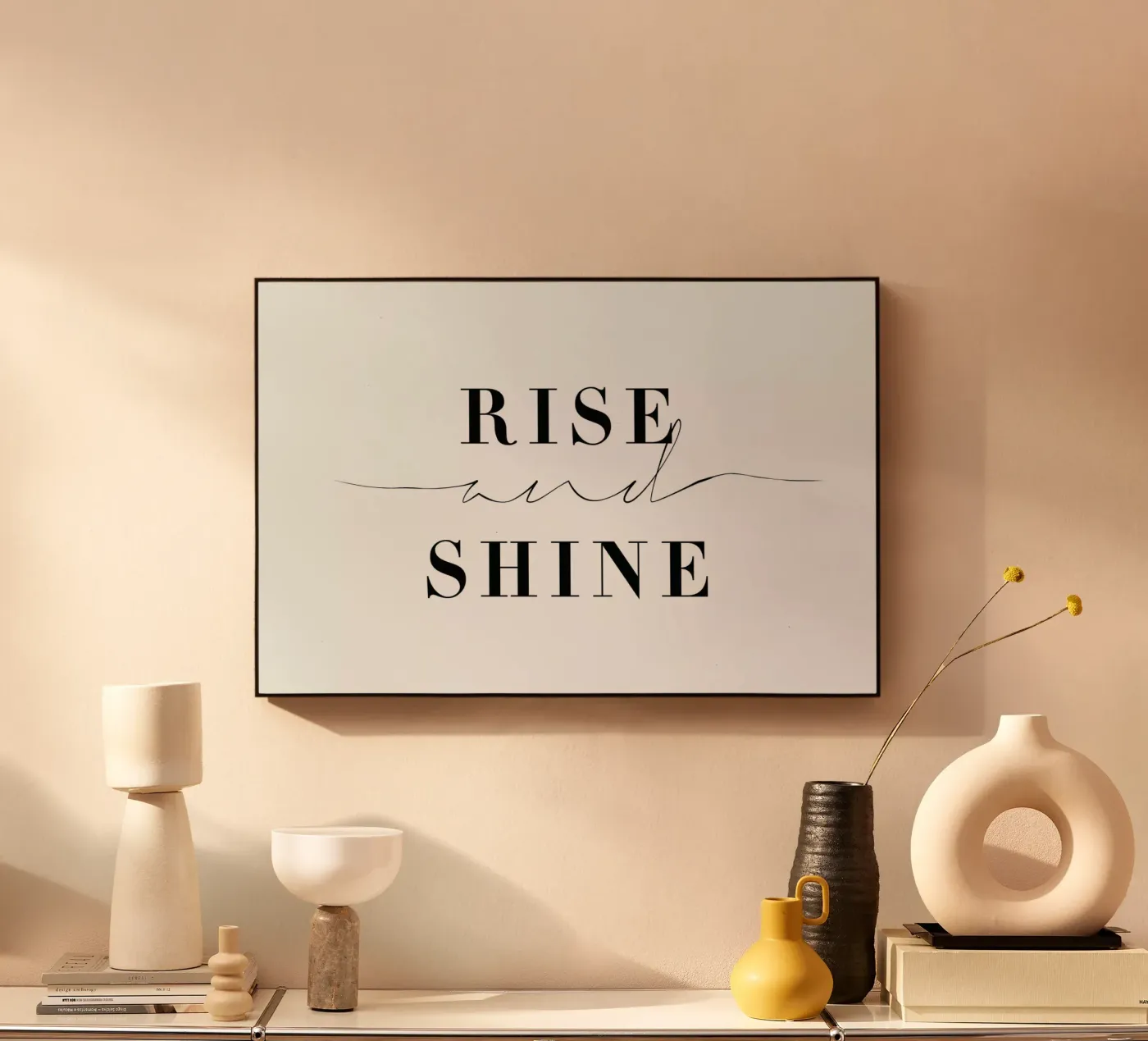 Rise and Shine plexiglass da Honeymoon Hotel