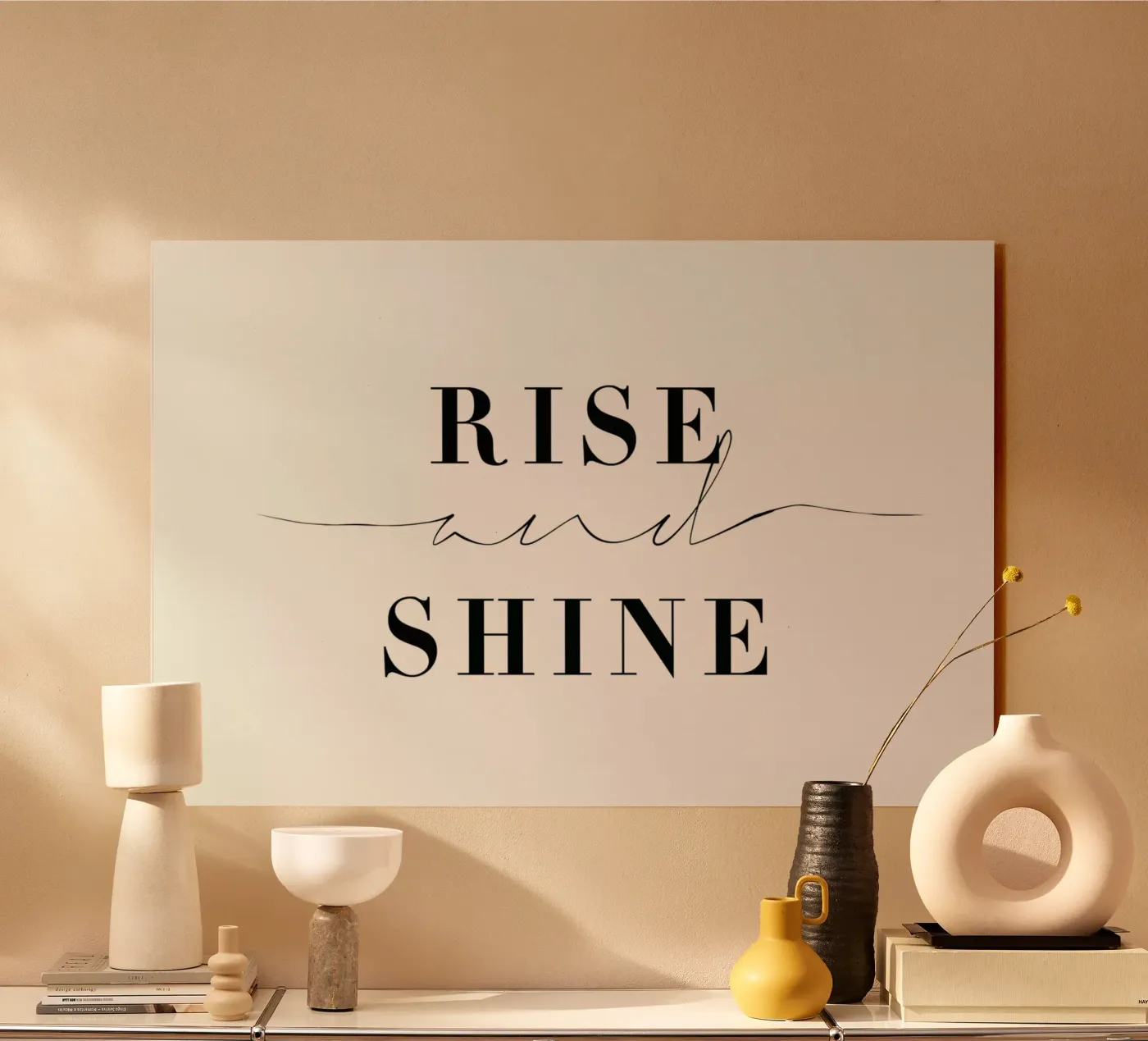 Rise and Shine plexiglass da Honeymoon Hotel