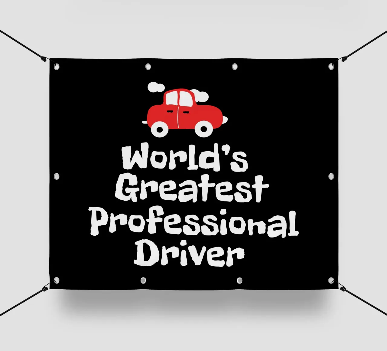 World's greatest professional driver telo in pvc da happieeagle