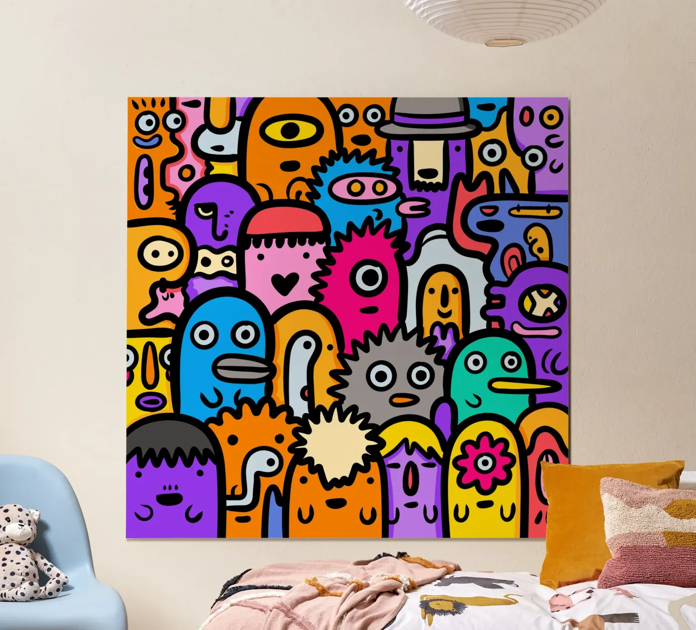 Gente, amico poster da randy bashbash rew
