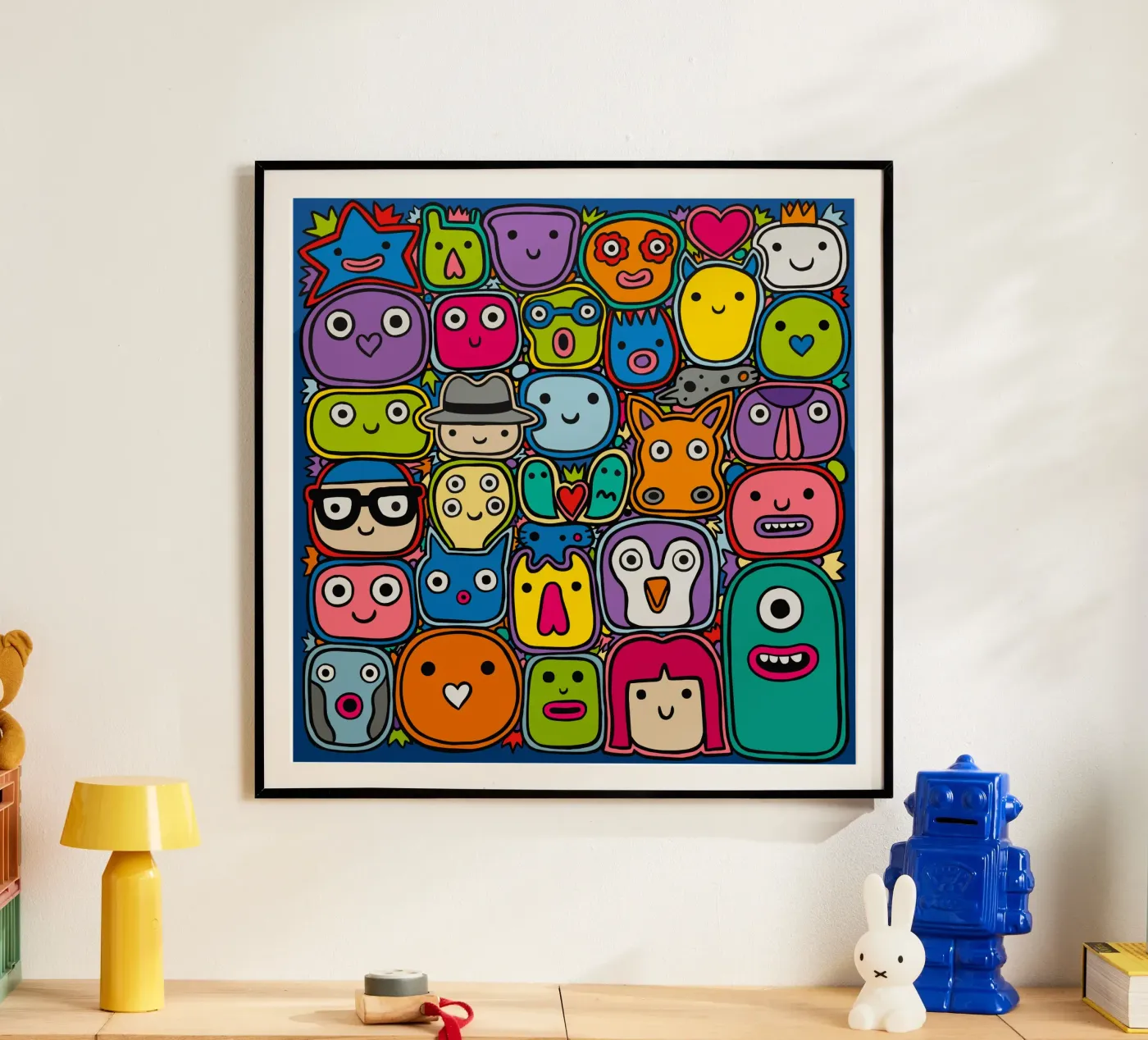 Face Dude poster van randy bashbash rew