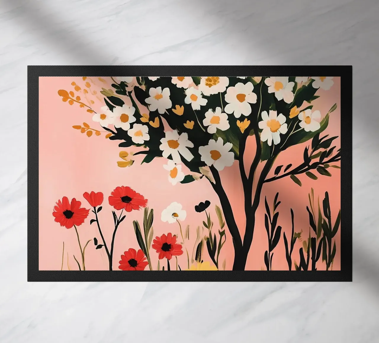 Fiori selvatici di campo e alberi zerbino da IamHomeStudio