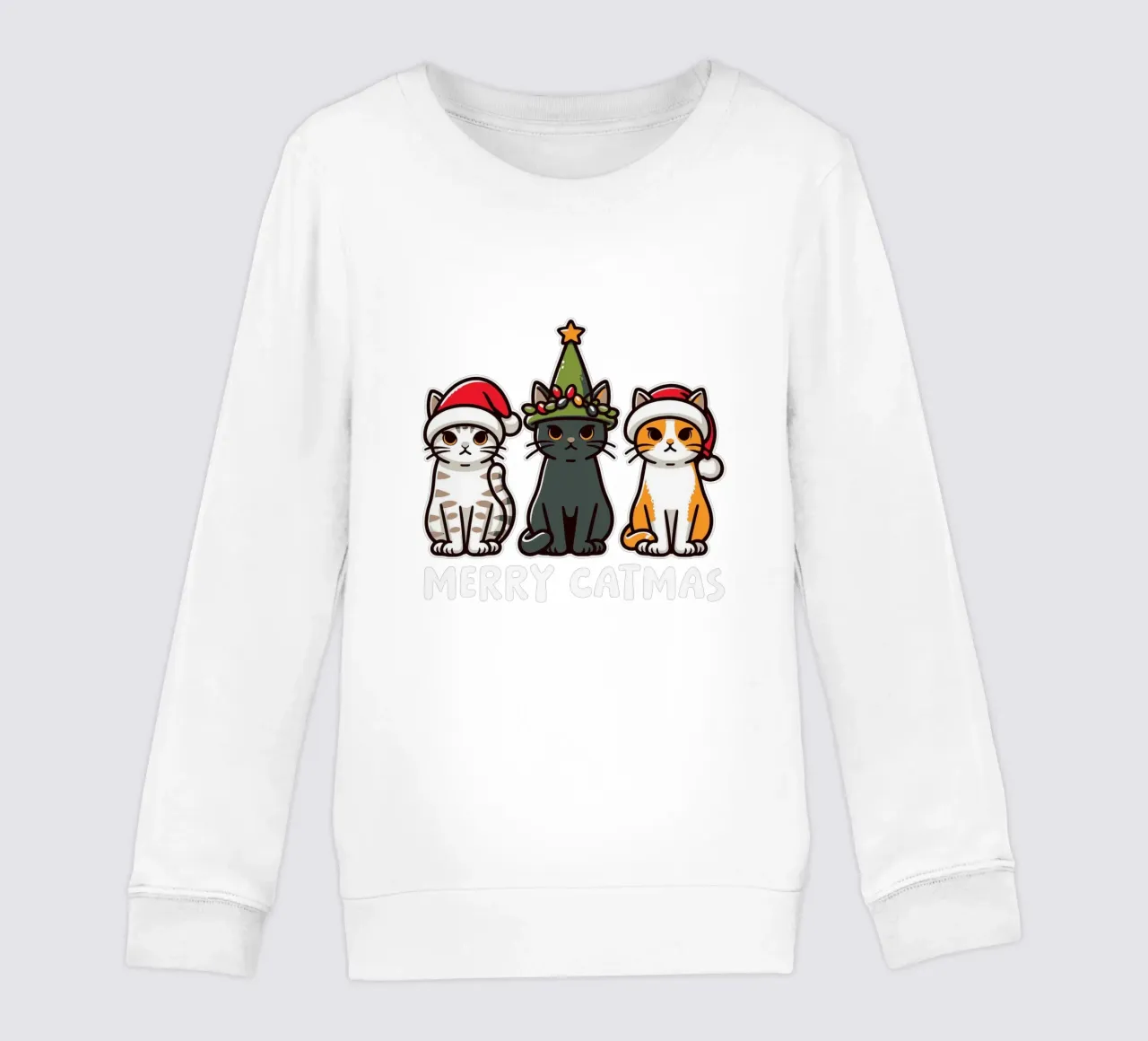 Merry Catmas felpa bambino da edsonramosart