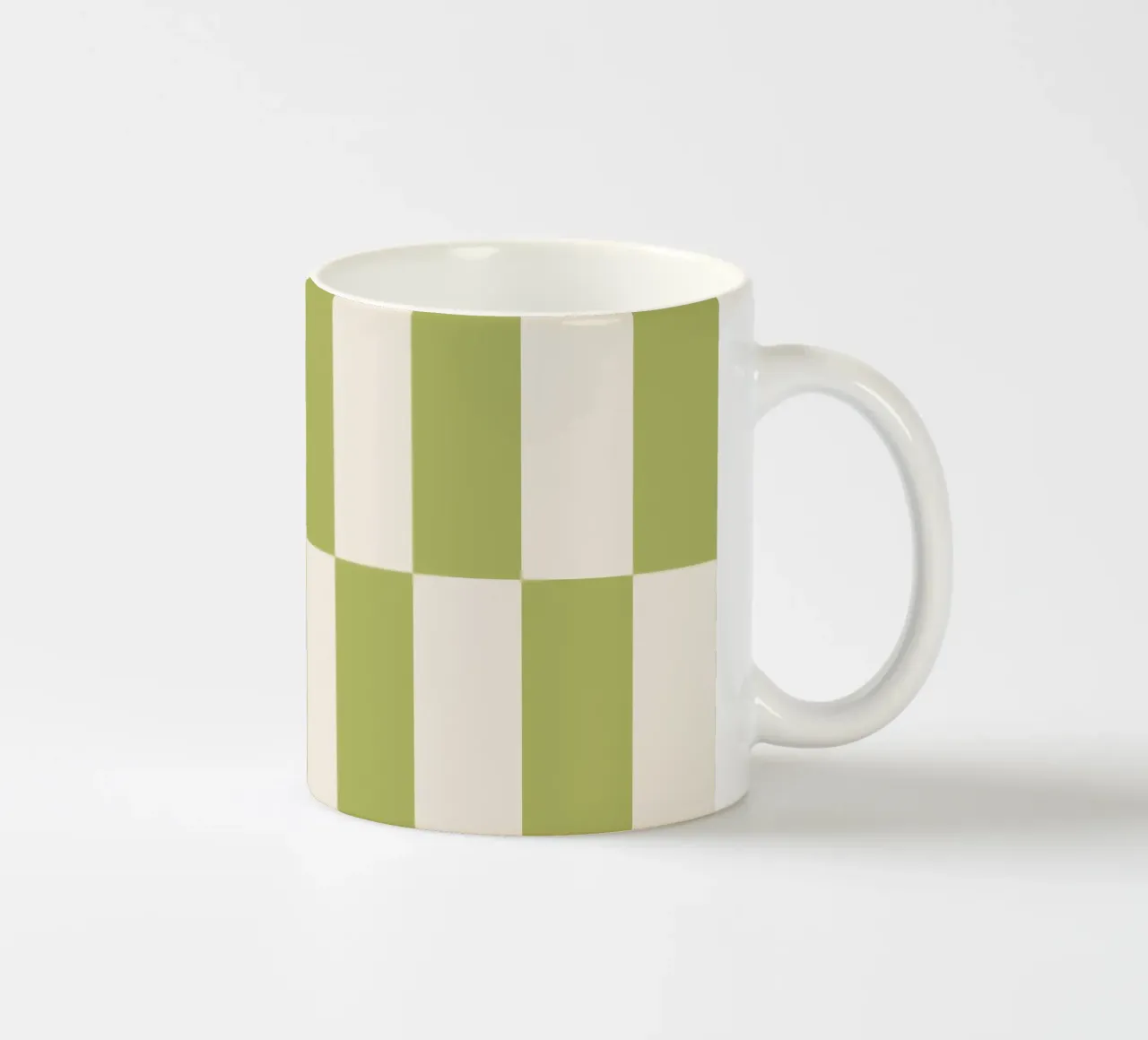 Duo II - Green and Butter tazza in ceramica da Galaxy Eyes