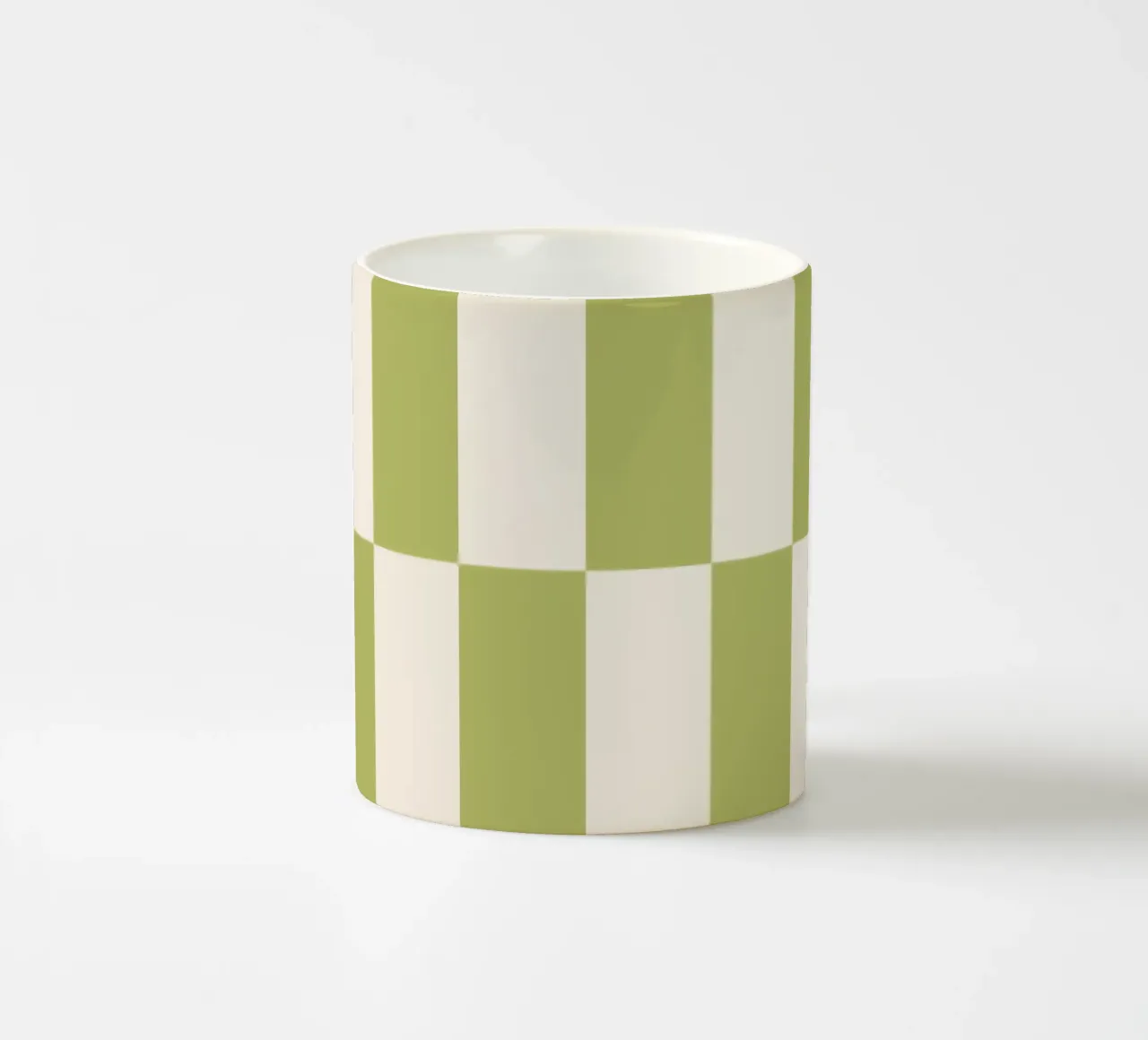 Duo II - Green and Butter tazza in ceramica da Galaxy Eyes