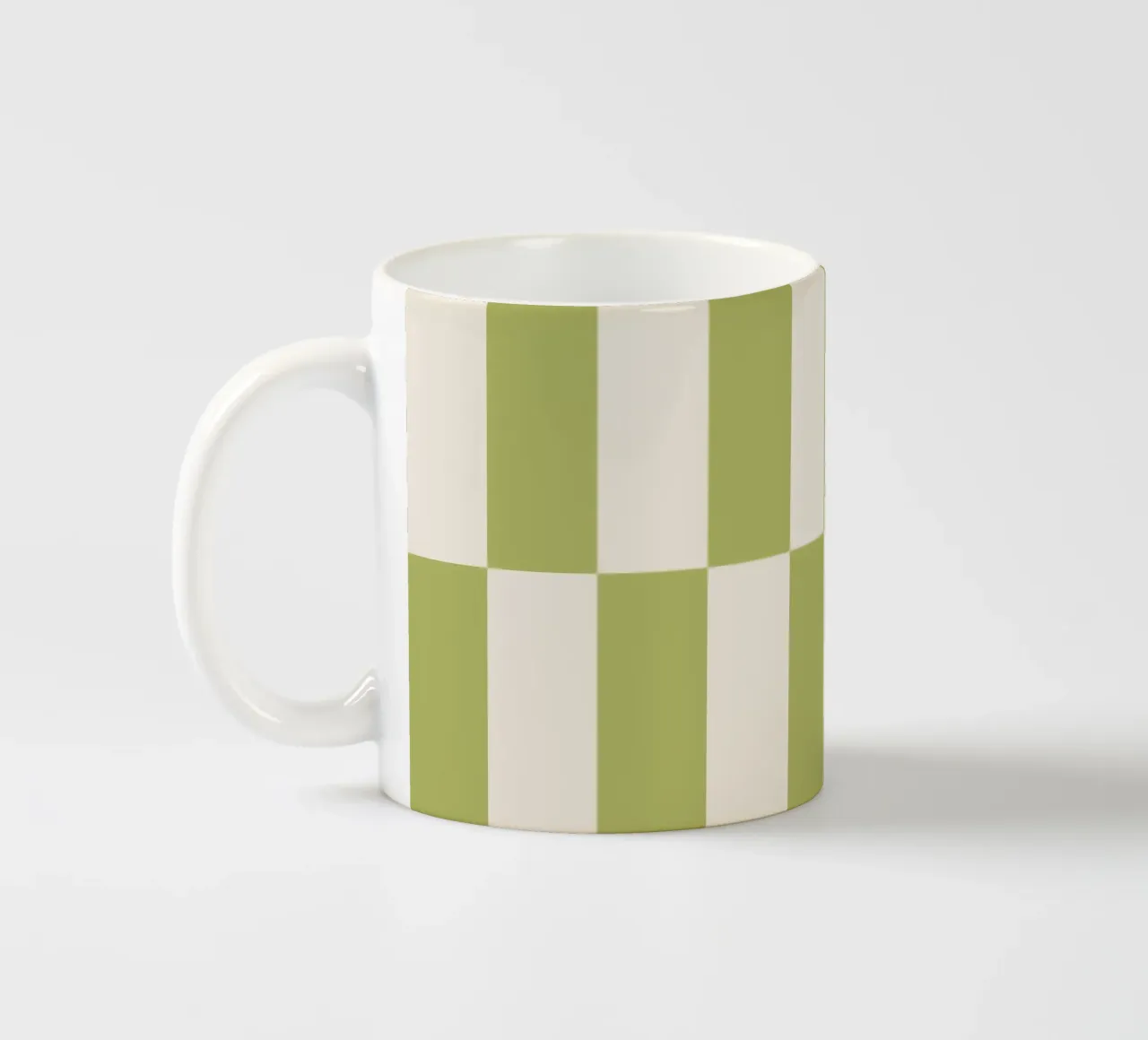 Duo II - Green and Butter tazza in ceramica da Galaxy Eyes