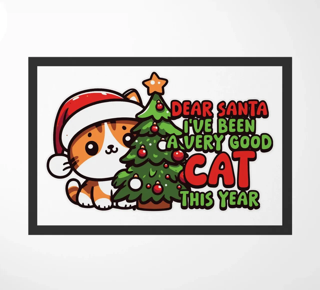 Dear Santa, I've been a very good cat this year. zerbino da edsonramosart