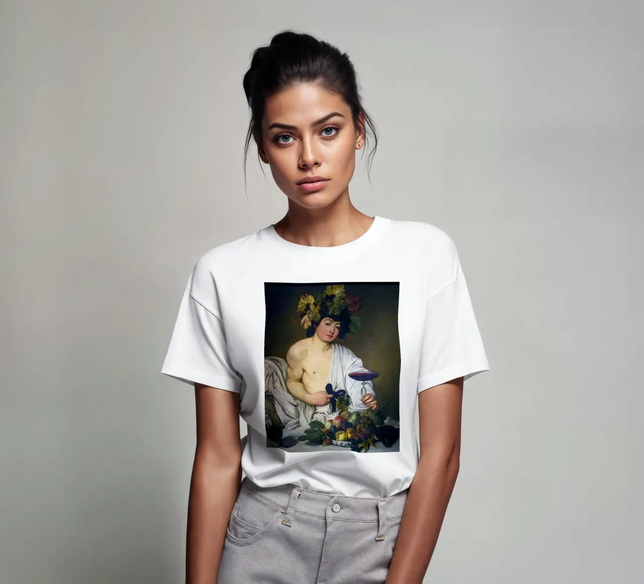 Caravaggio - Bacchus t-shirt da Timeless Artworks