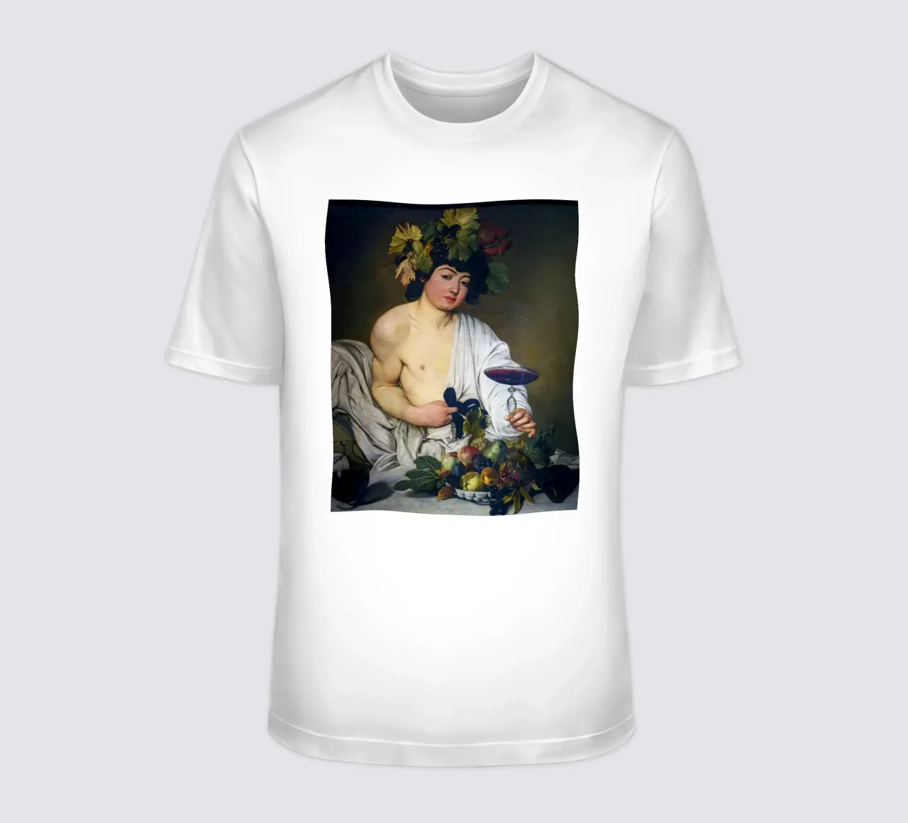 Caravaggio - Bacchus t-shirt da Timeless Artworks