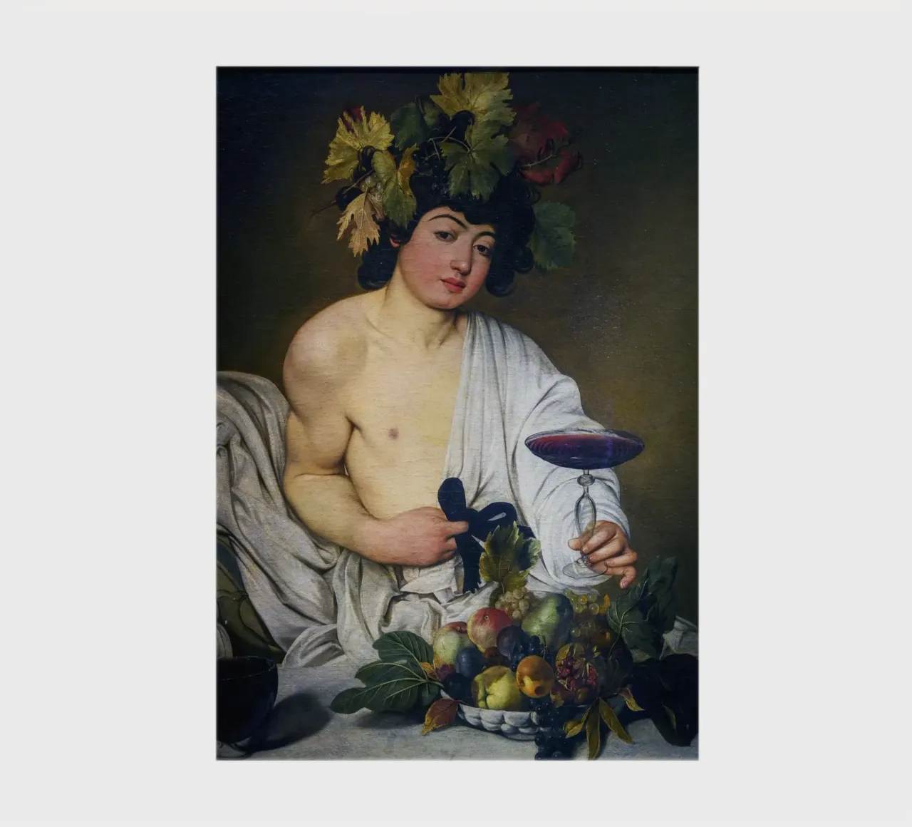 Caravaggio - Bacchus notebook by Timeless Artworks