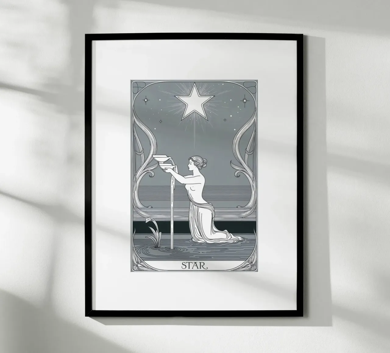 The Star – Hope and Serenity hahnemühle by Mystique & Muse