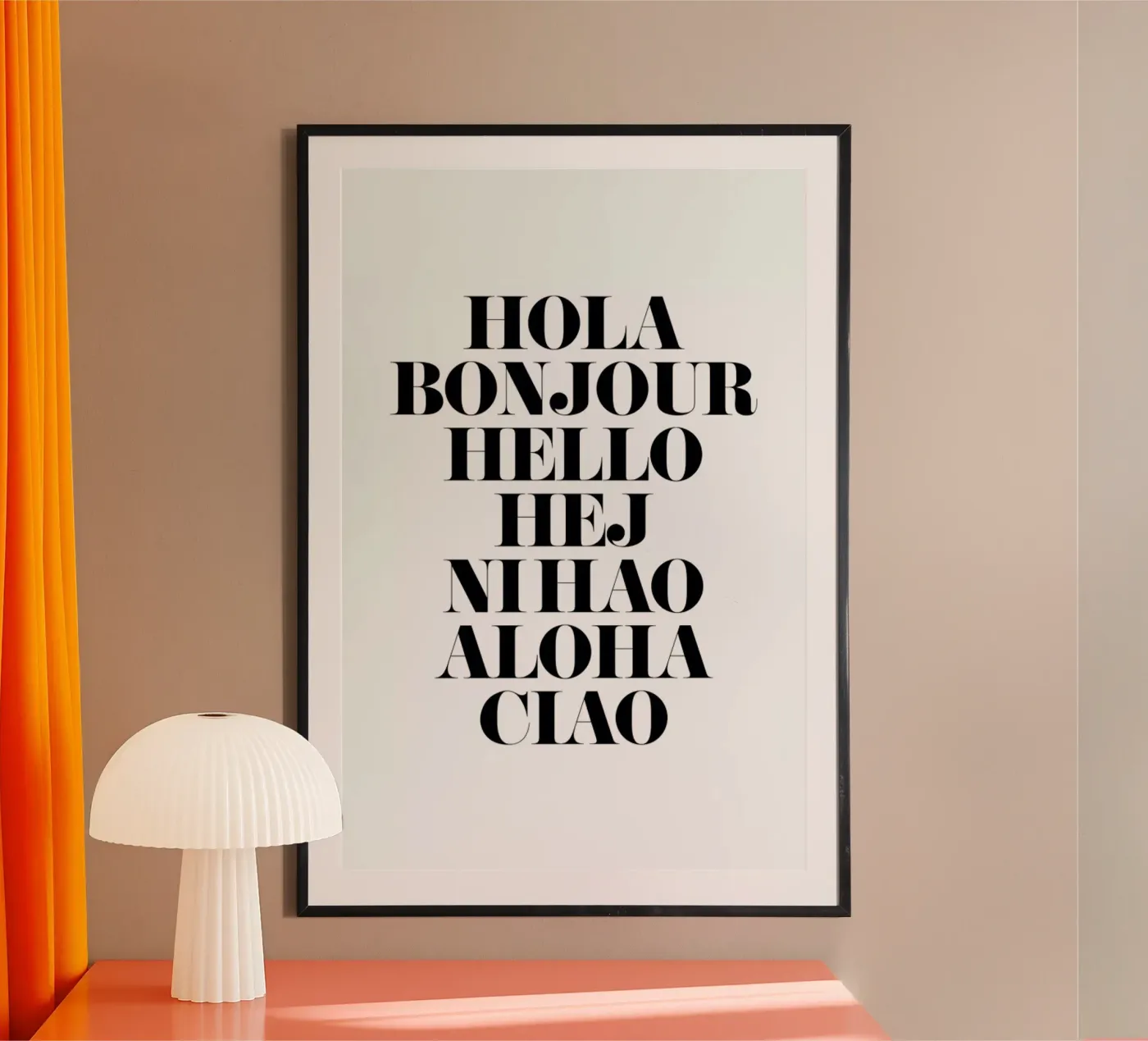 Hellos poster da Mottos by Sinan Saydik