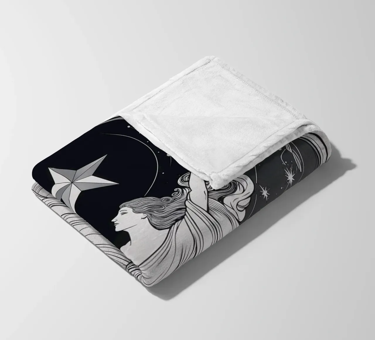 La Stella - Abbracciare l'universo coperta in pile da Mystique & Muse