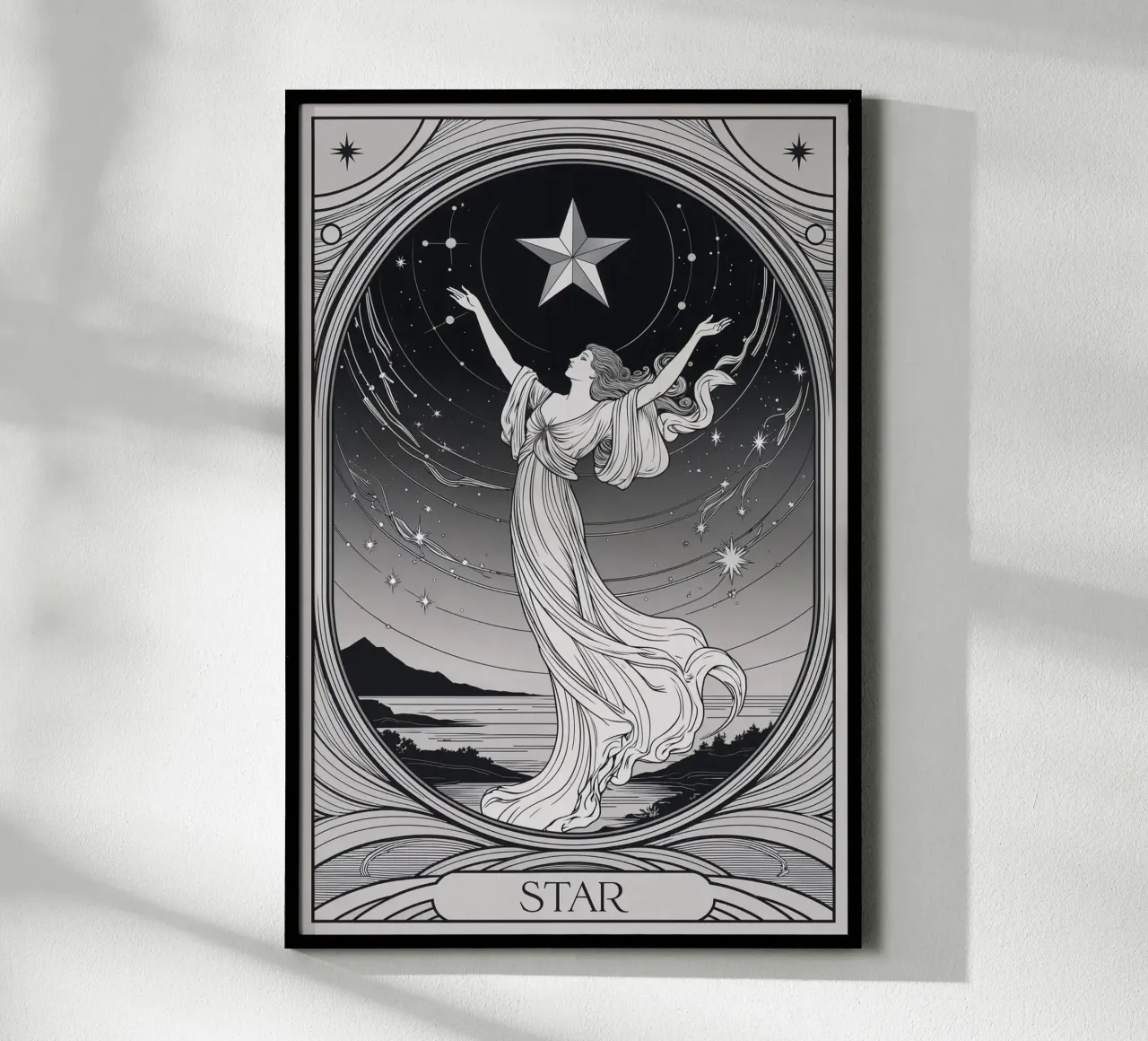 La Stella - Abbracciare l'universo carta hahnemühle da Mystique & Muse