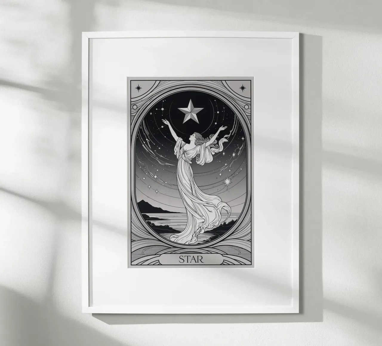 La Stella - Abbracciare l'universo carta hahnemühle da Mystique & Muse