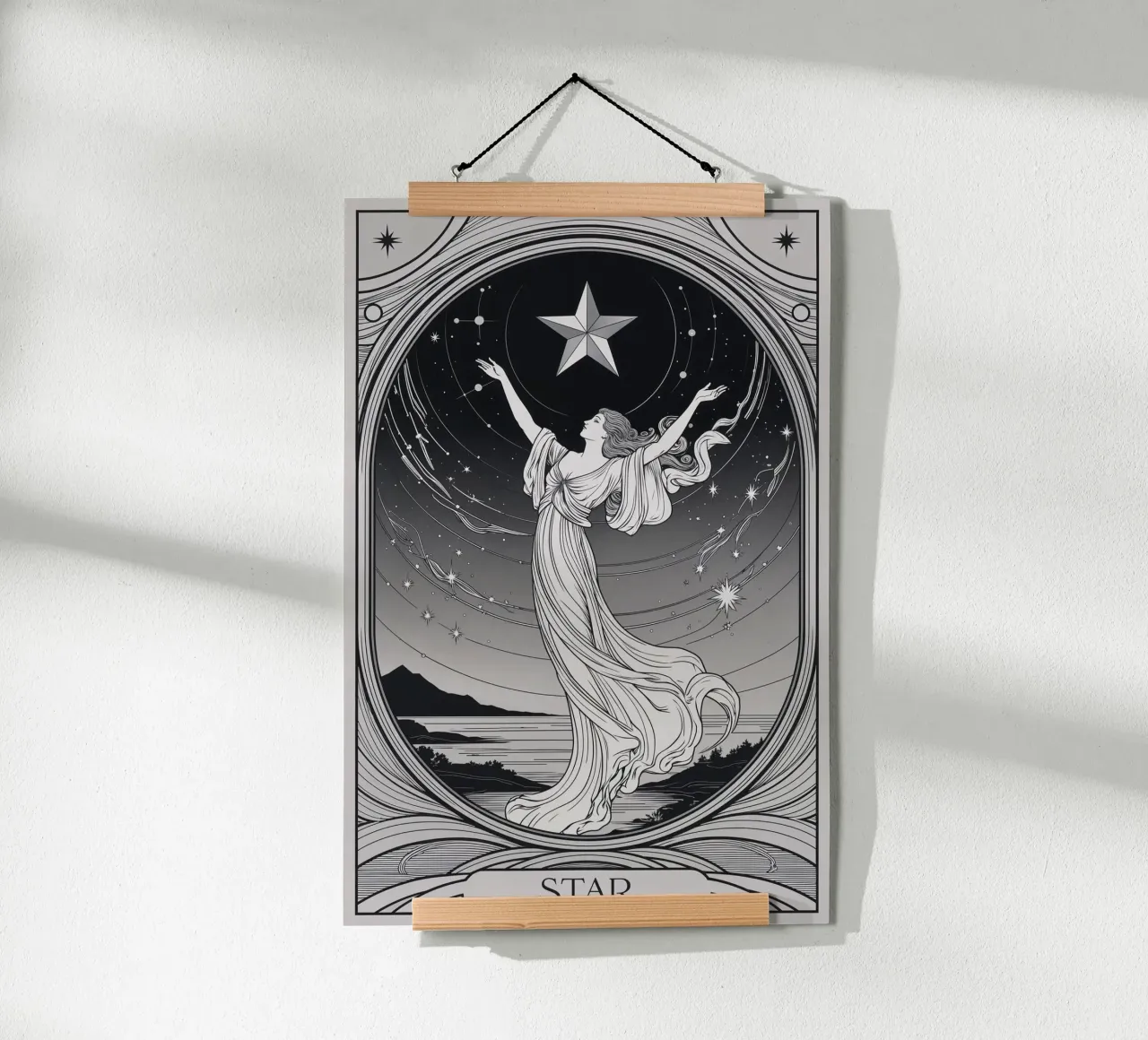 La Stella - Abbracciare l'universo carta hahnemühle da Mystique & Muse