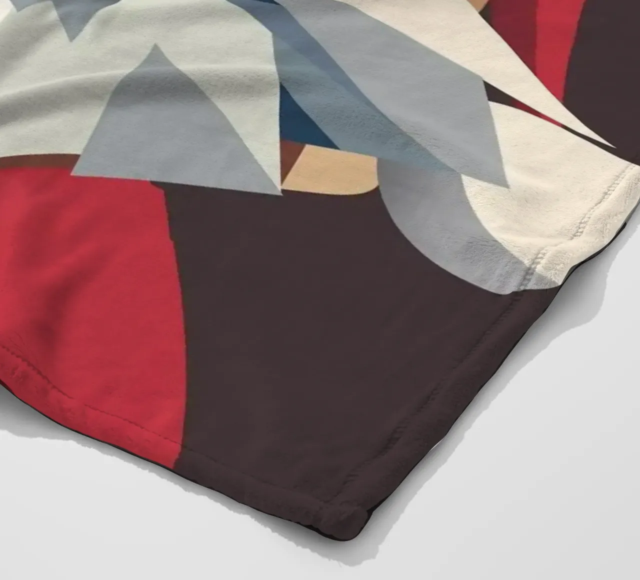 Allegro bradipo natalizio in un design moderno coperta in pile da namosh