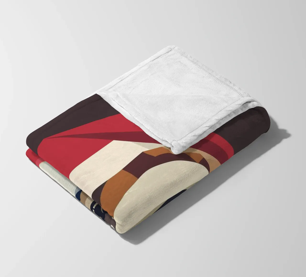 Allegro bradipo natalizio in un design moderno coperta in pile da namosh