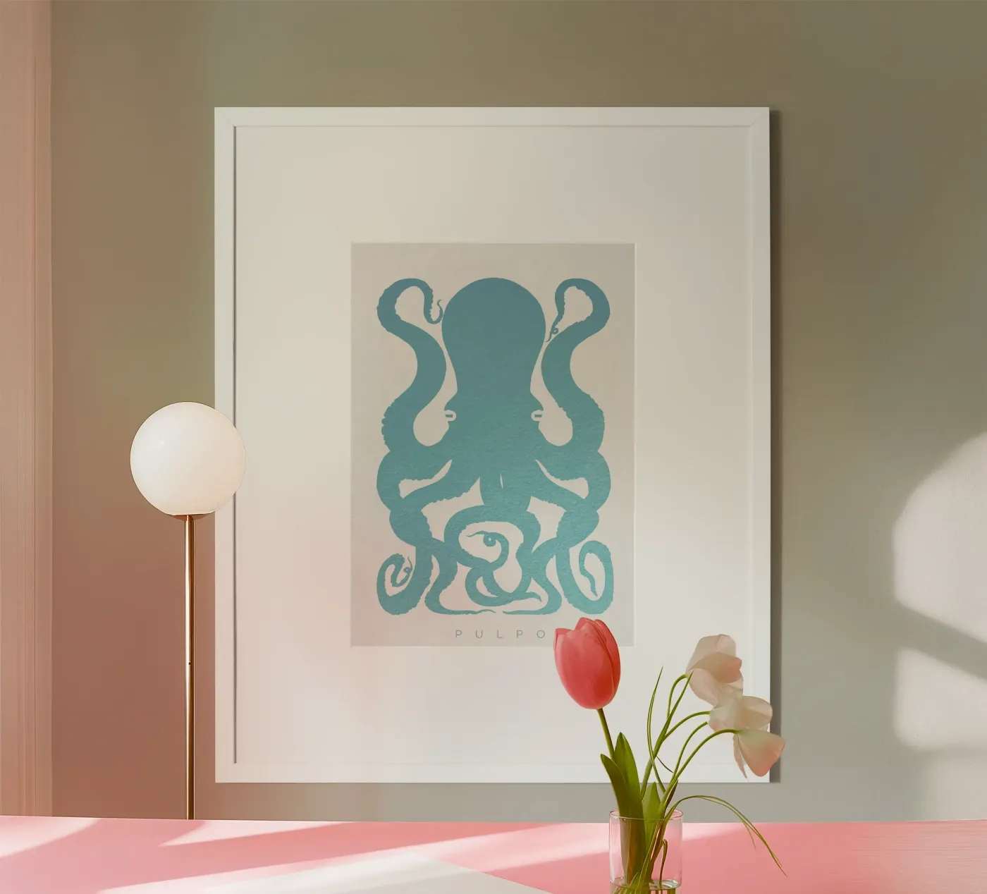 Pulpo poster da Alejandro Lechón