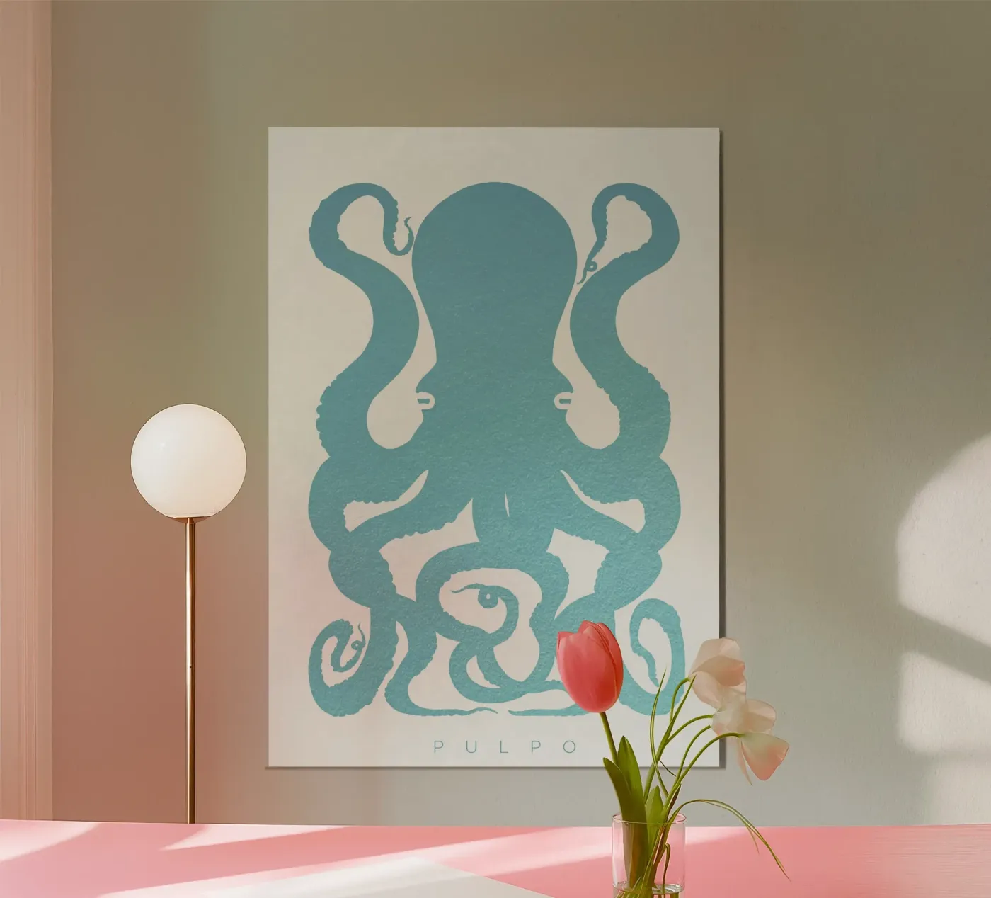 Pulpo poster da Alejandro Lechón