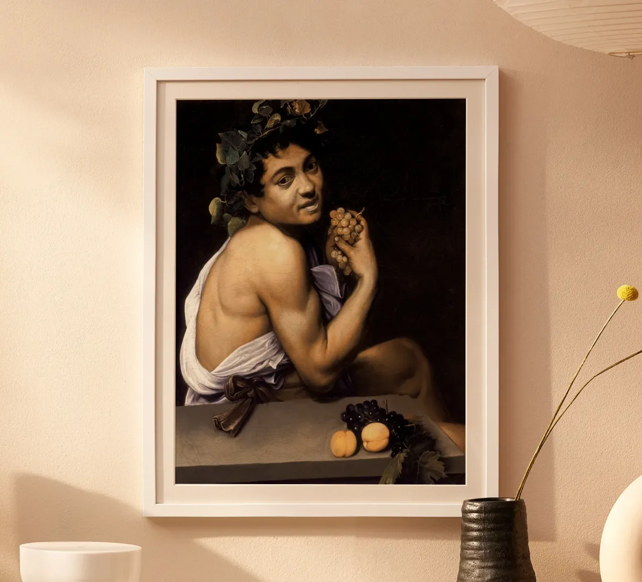 Caravaggio - Junger kranker Bacchus, 1593 Poster von Timeless Artworks