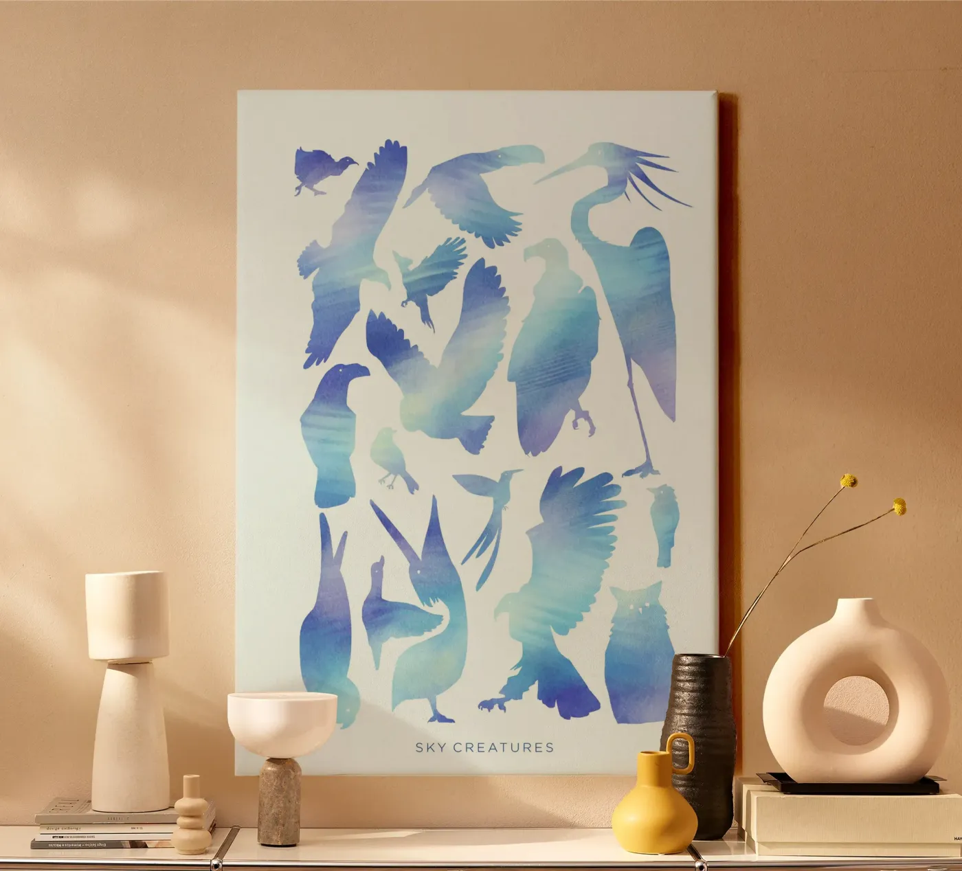 Cielo canvas van Alejandro Lechón