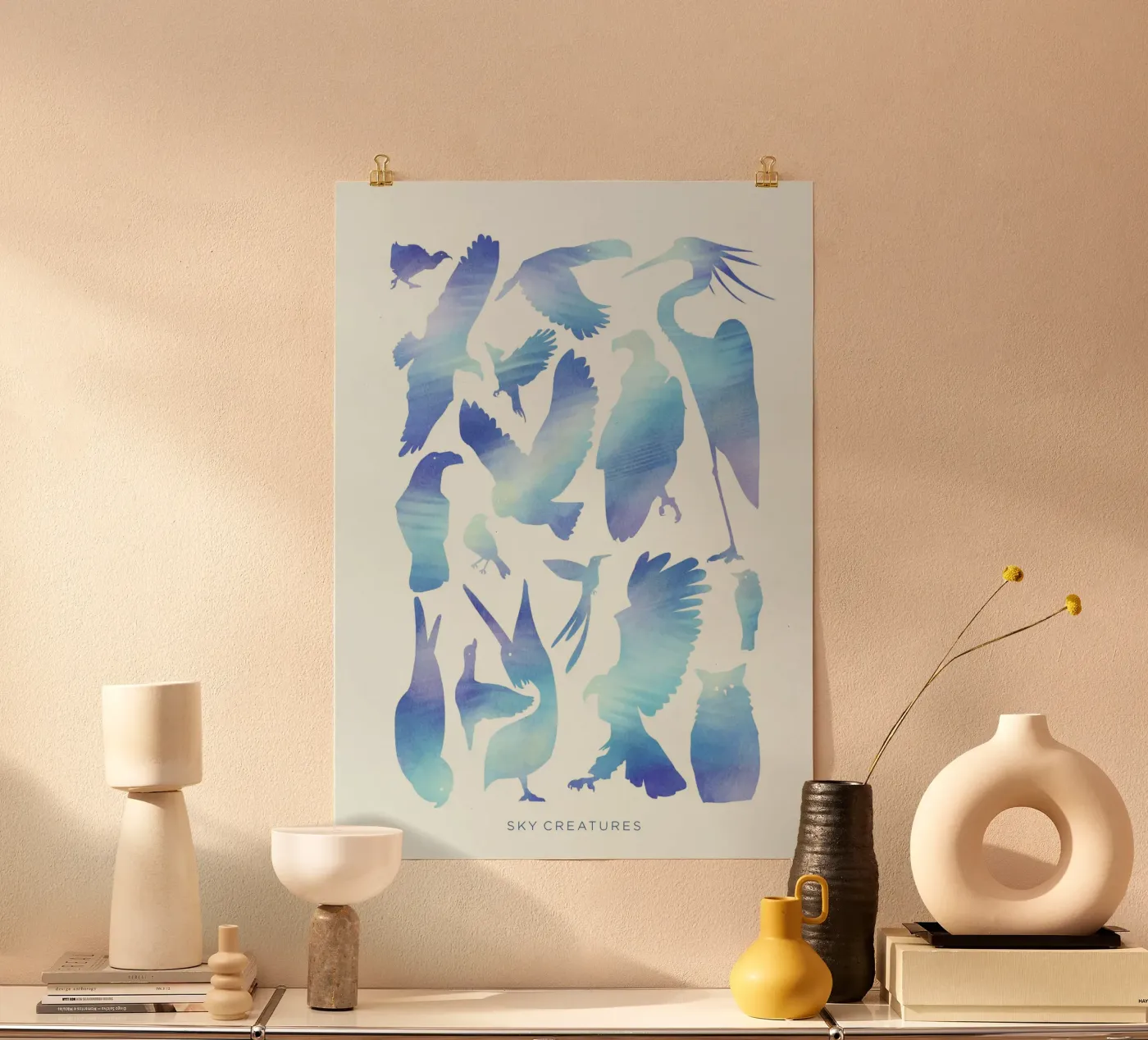 Cielo poster de Alejandro Lechón