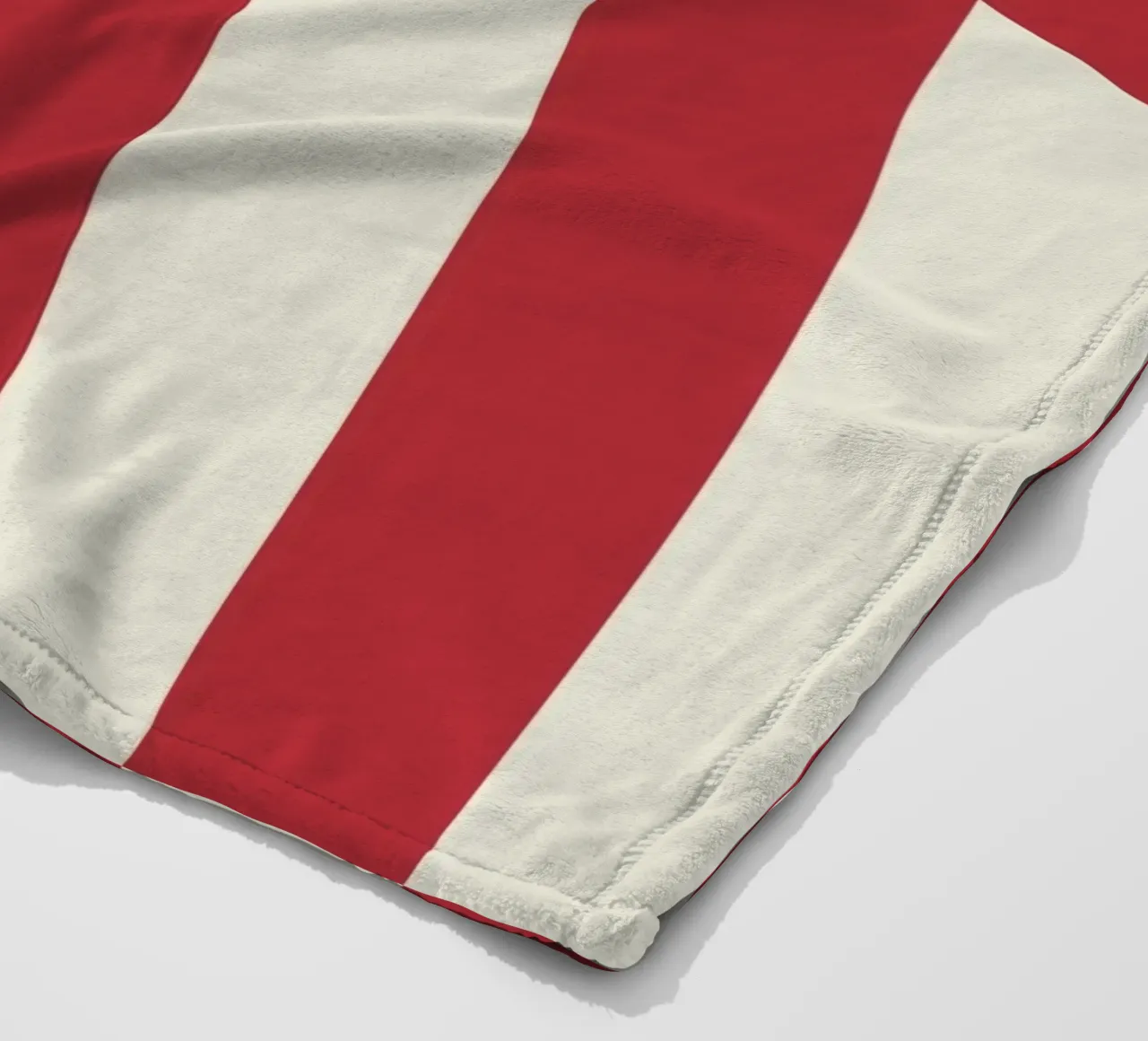 Duo II - Red and Cream coperta in pile da Galaxy Eyes