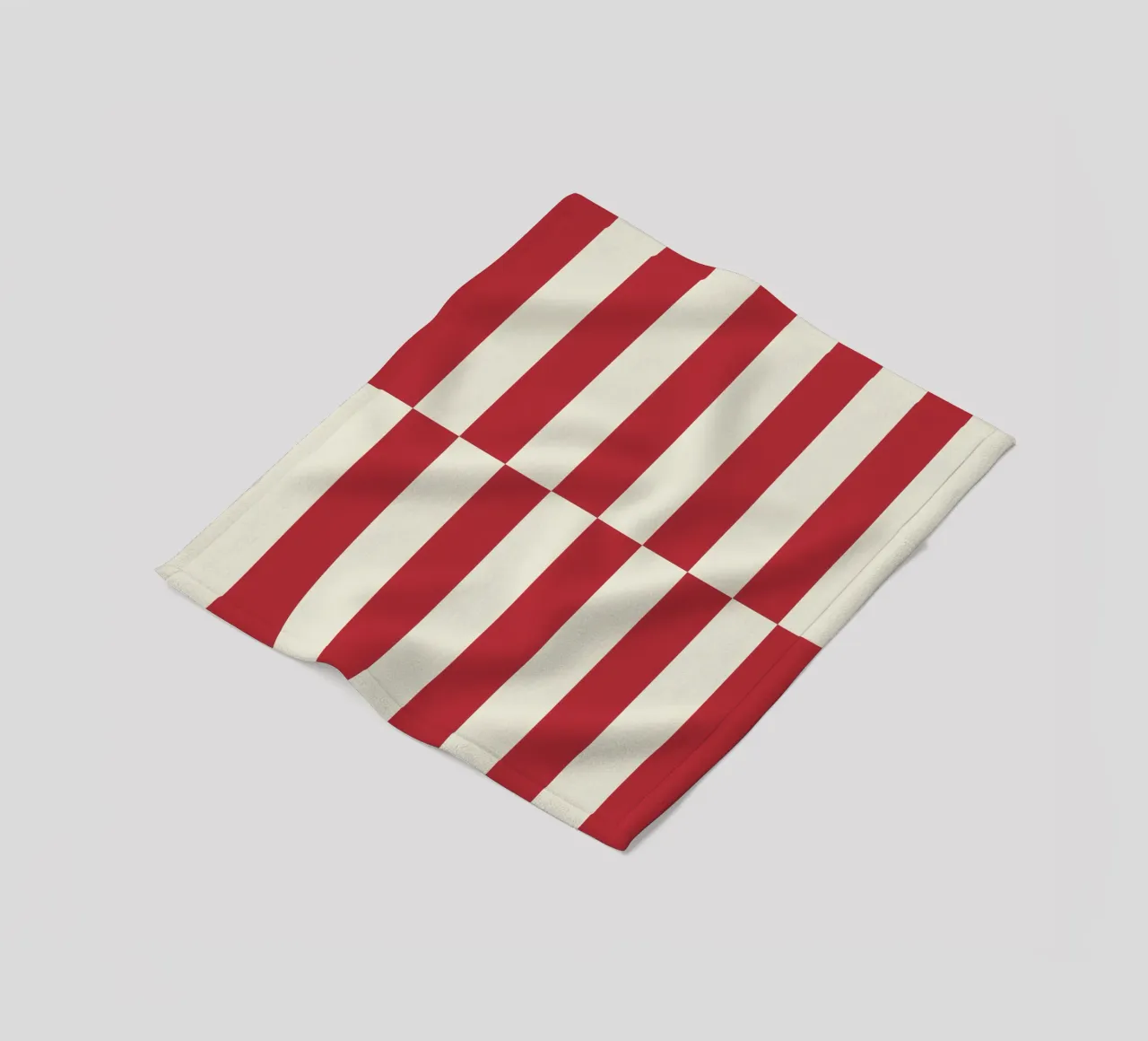 Duo II - Red and Cream coperta in pile da Galaxy Eyes