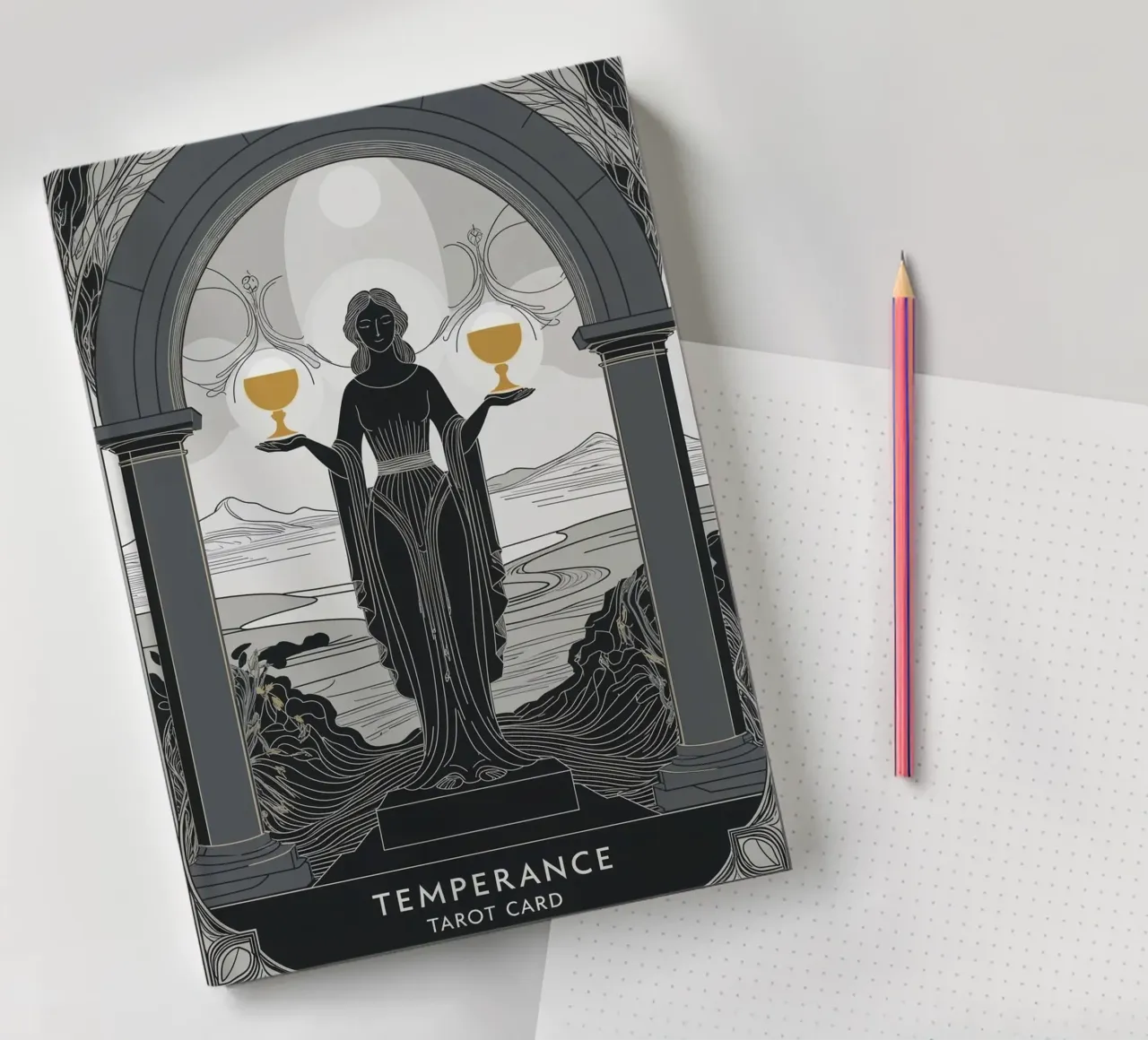 I Tarocchi della Temperanza - Simbolo della pace interiore diario da Mystique & Muse