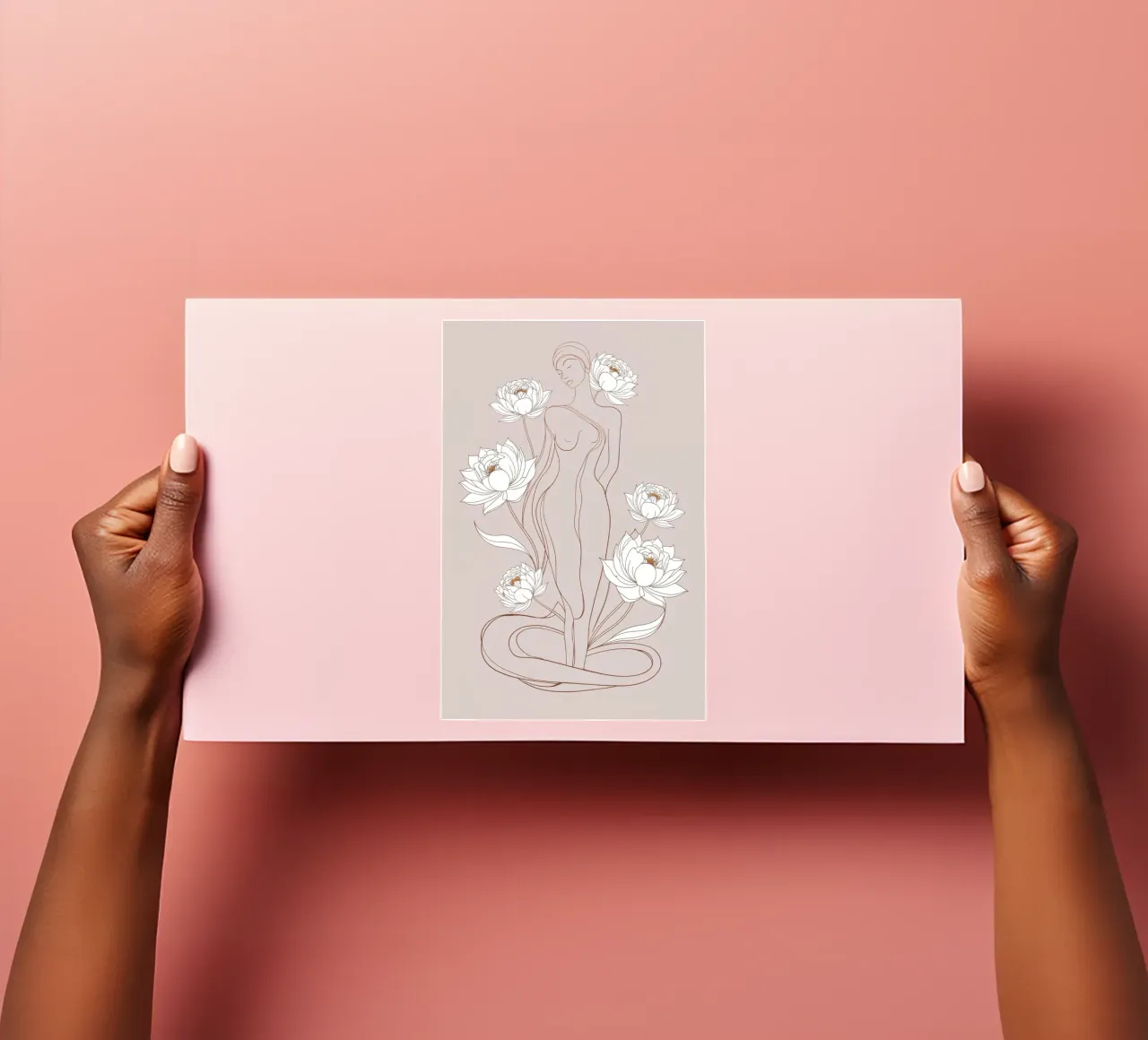 Celestial Feminine Essence sticker sheet by Mystique & Muse