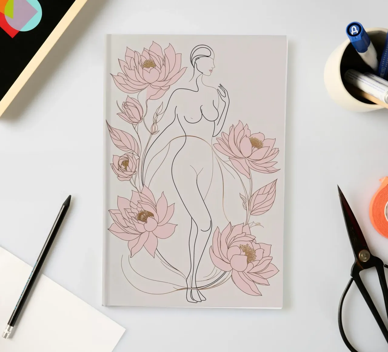 Blooming Femininity notebook by Mystique & Muse