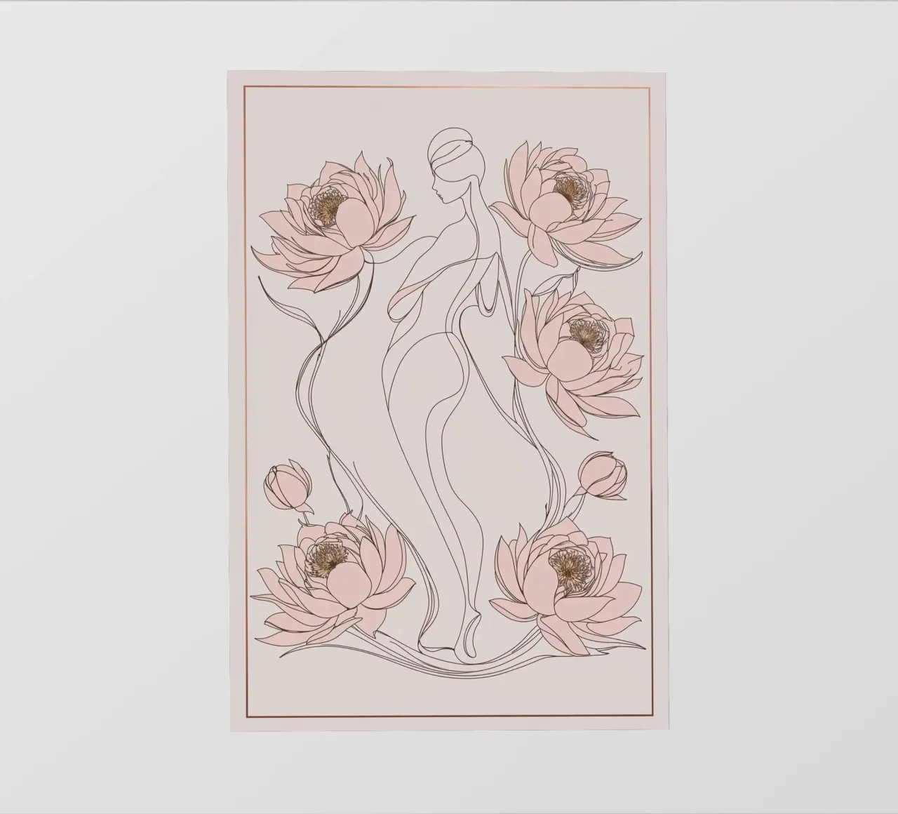Feminine Bloom backlit film by Mystique & Muse