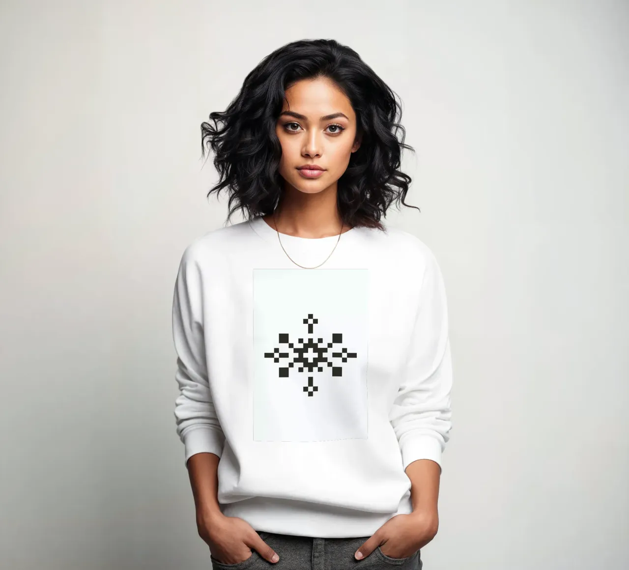 Black Snowflake 1 felpa da Studio One