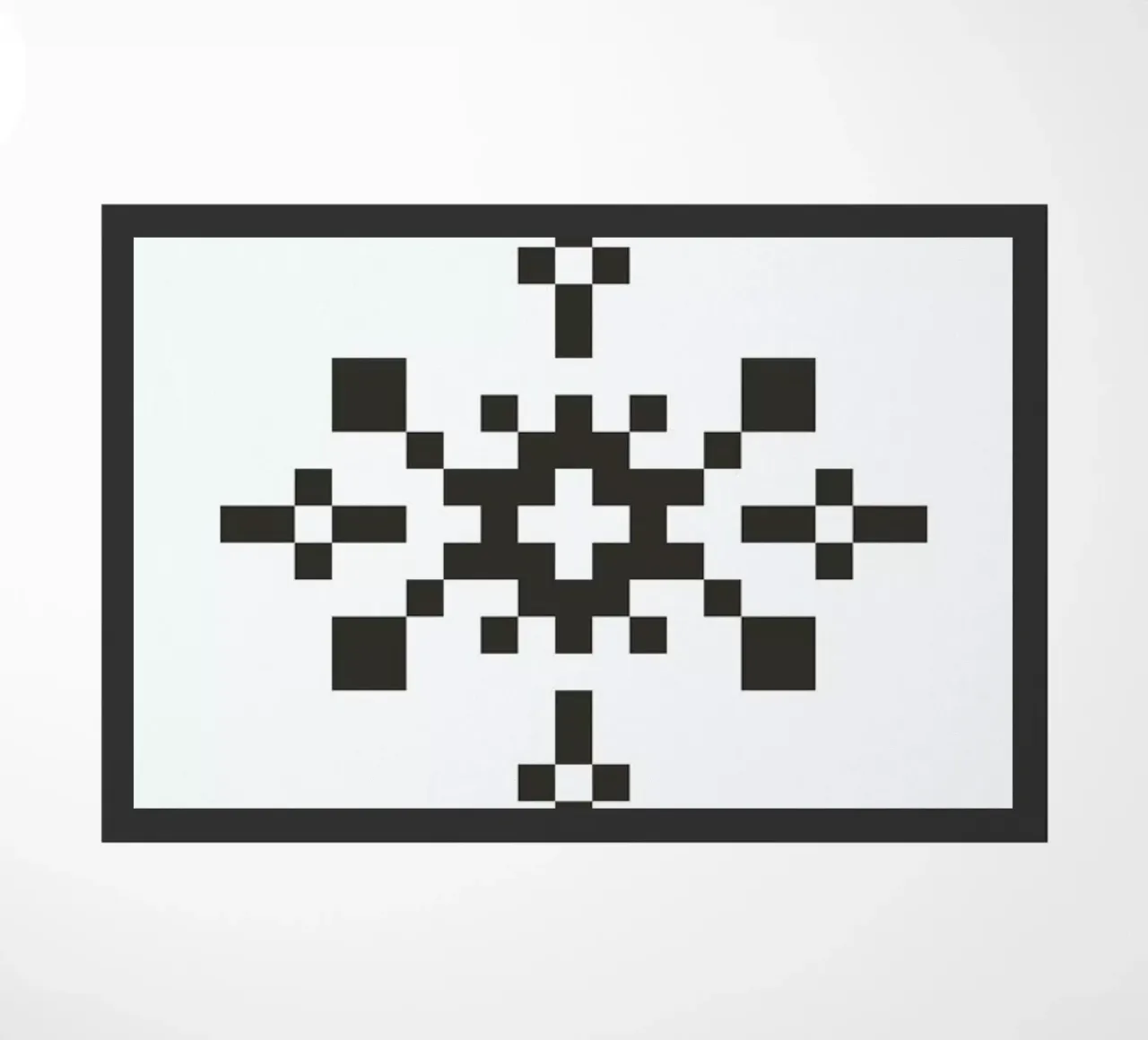 Black Snowflake 1 zerbino da Studio One