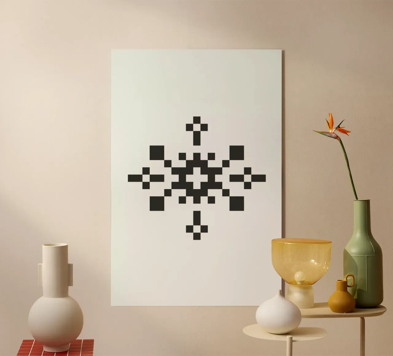 Black Snowflake 1 plexiglass da Studio One