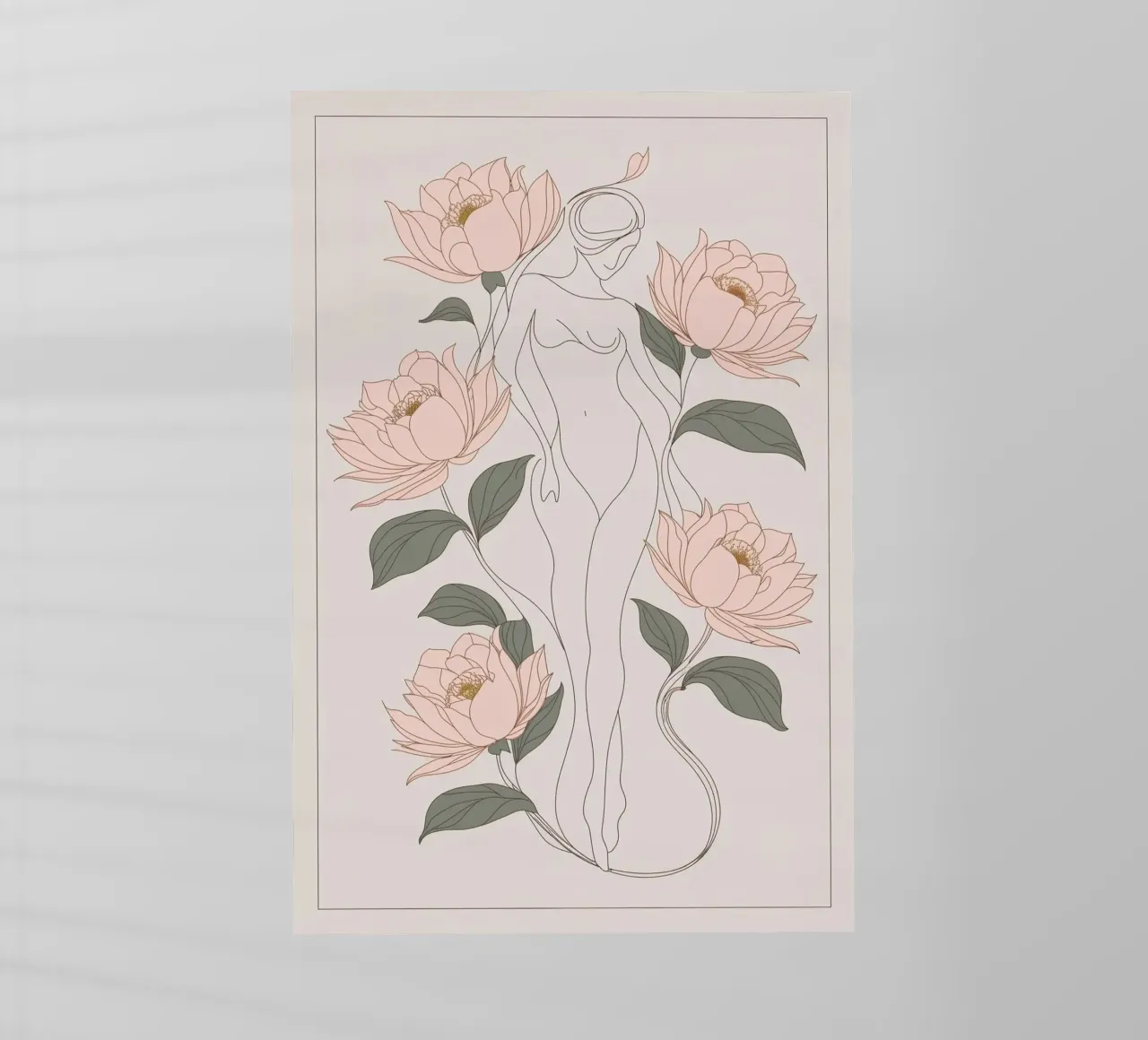 Empowered in Bloom pellicola backlit da Mystique & Muse