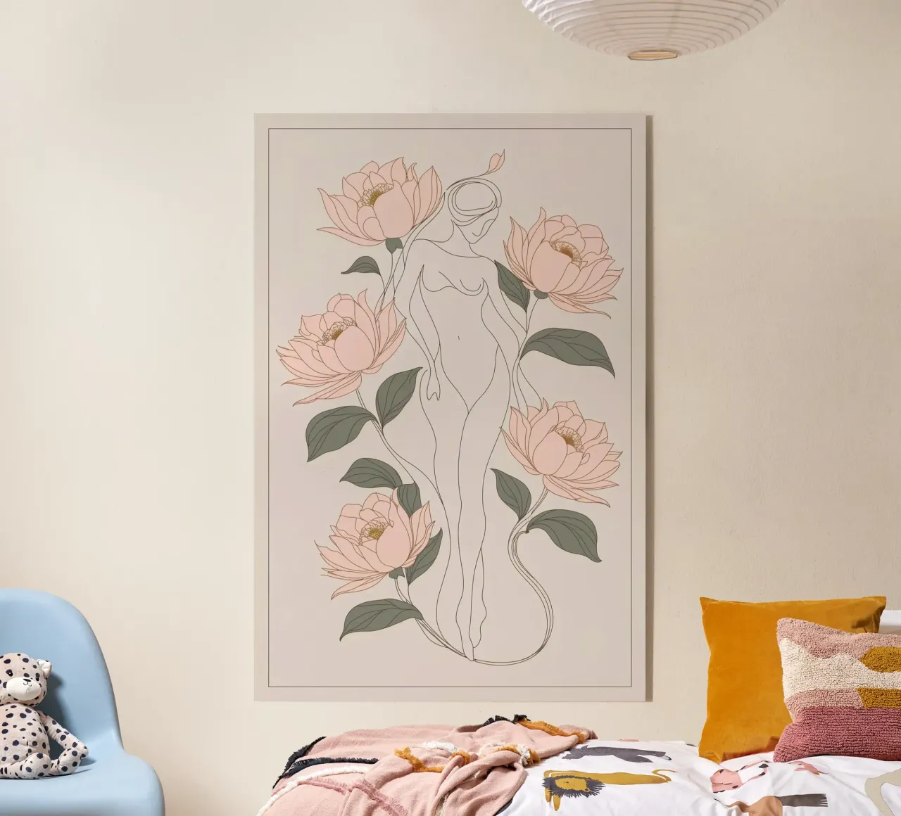 Empowered in Bloom plexiglass da Mystique & Muse