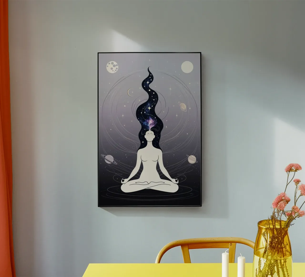 Risveglio celeste plexiglass da Mystique & Muse