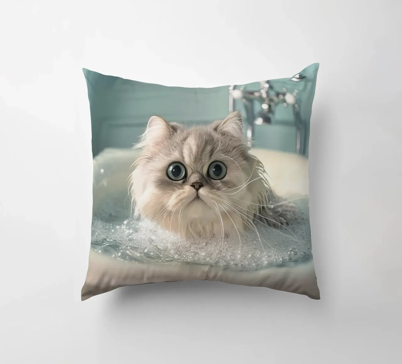 Wet cat cuscino da LisaArtes