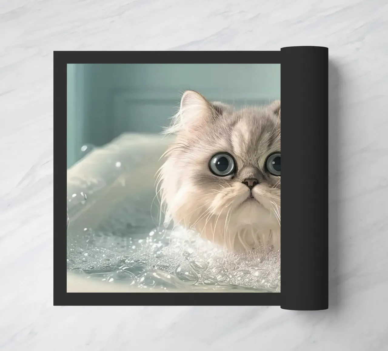 Wet cat zerbino da LisaArtes