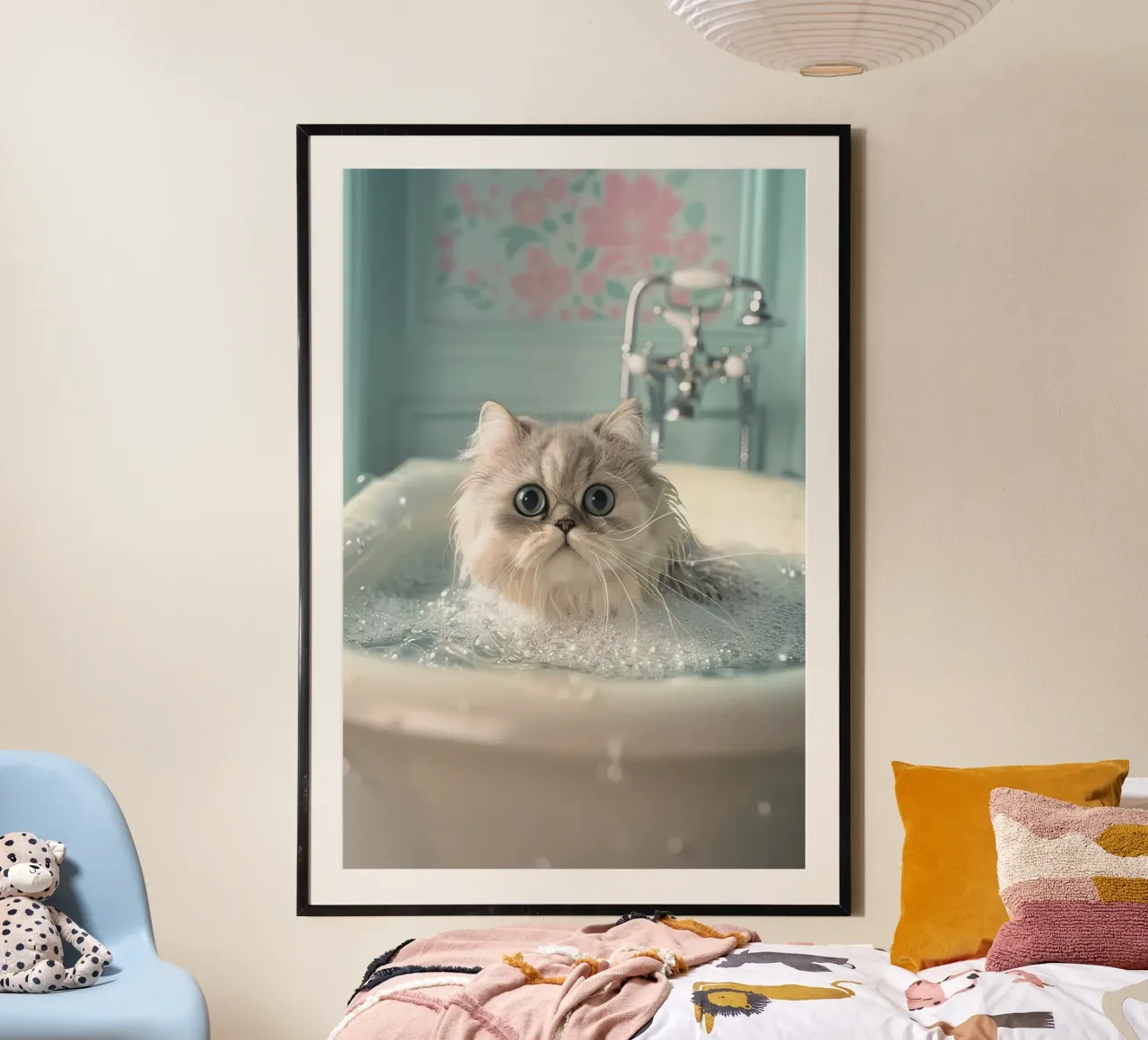 Wet cat carta hahnemühle da LisaArtes