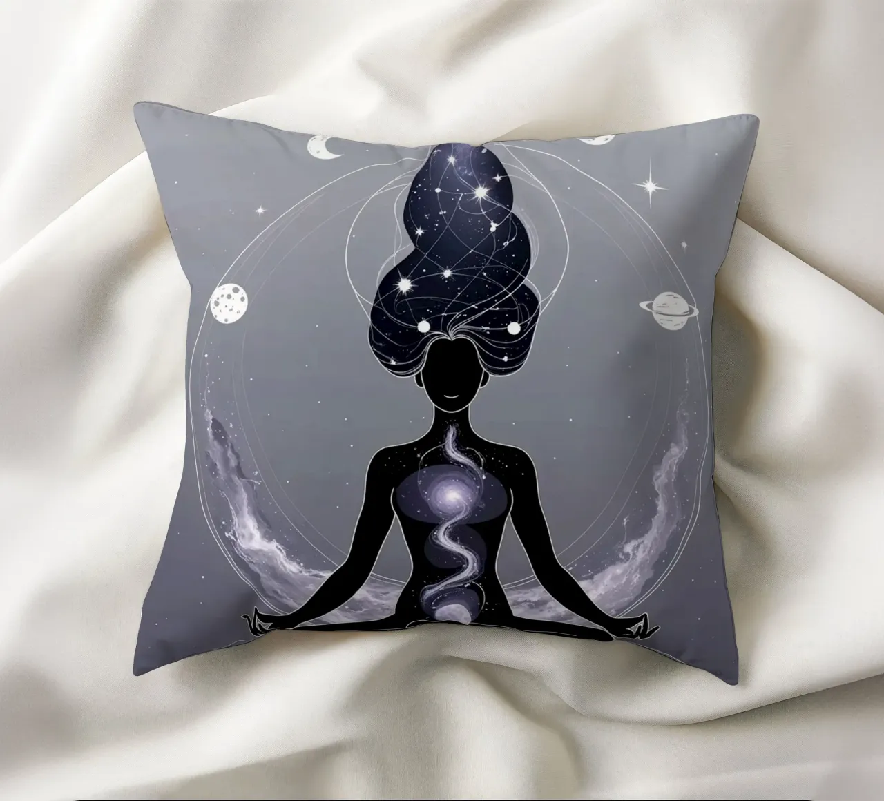 Dea lunare cuscino da Mystique & Muse