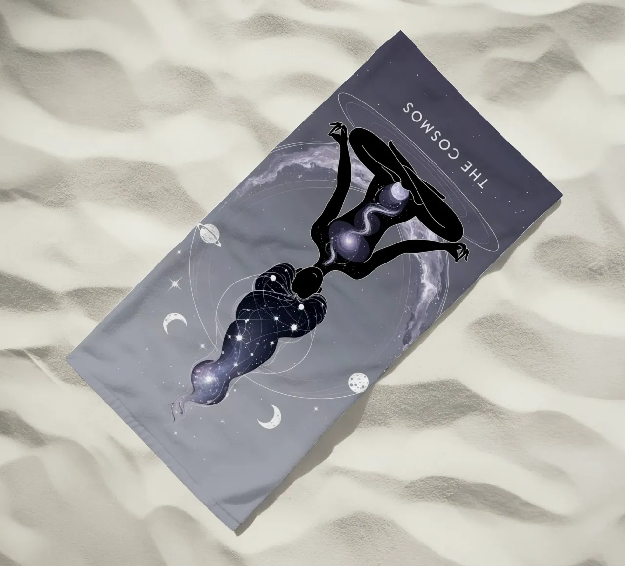 Maangodin strandhanddoek van Mystique & Muse