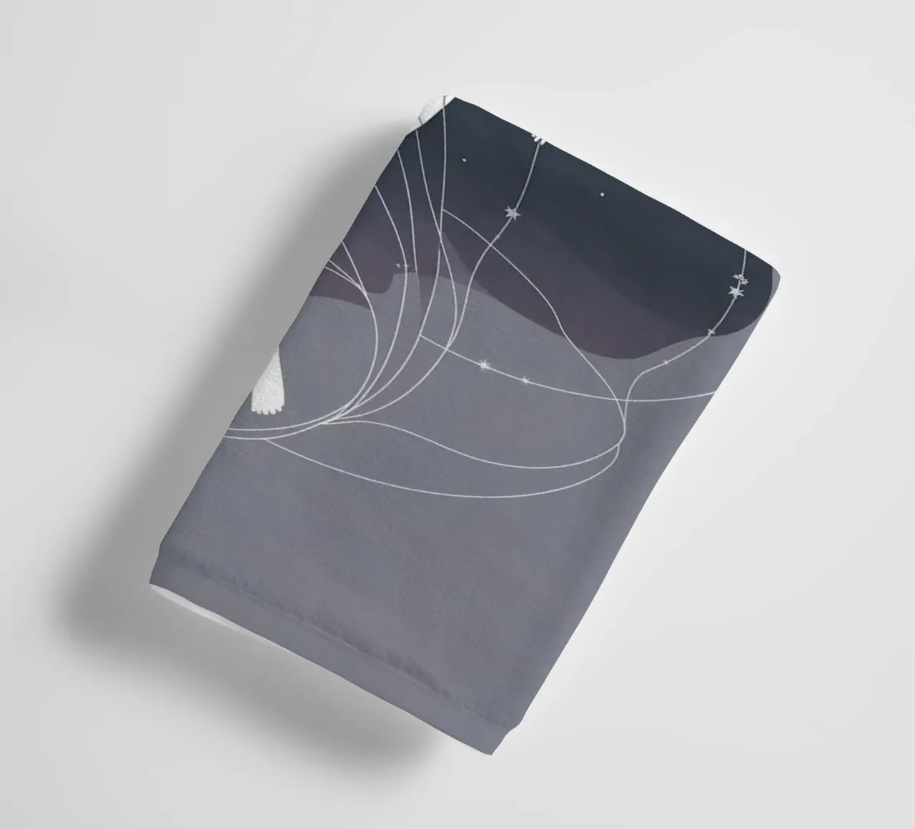 The Universe Within towel by Mystique & Muse