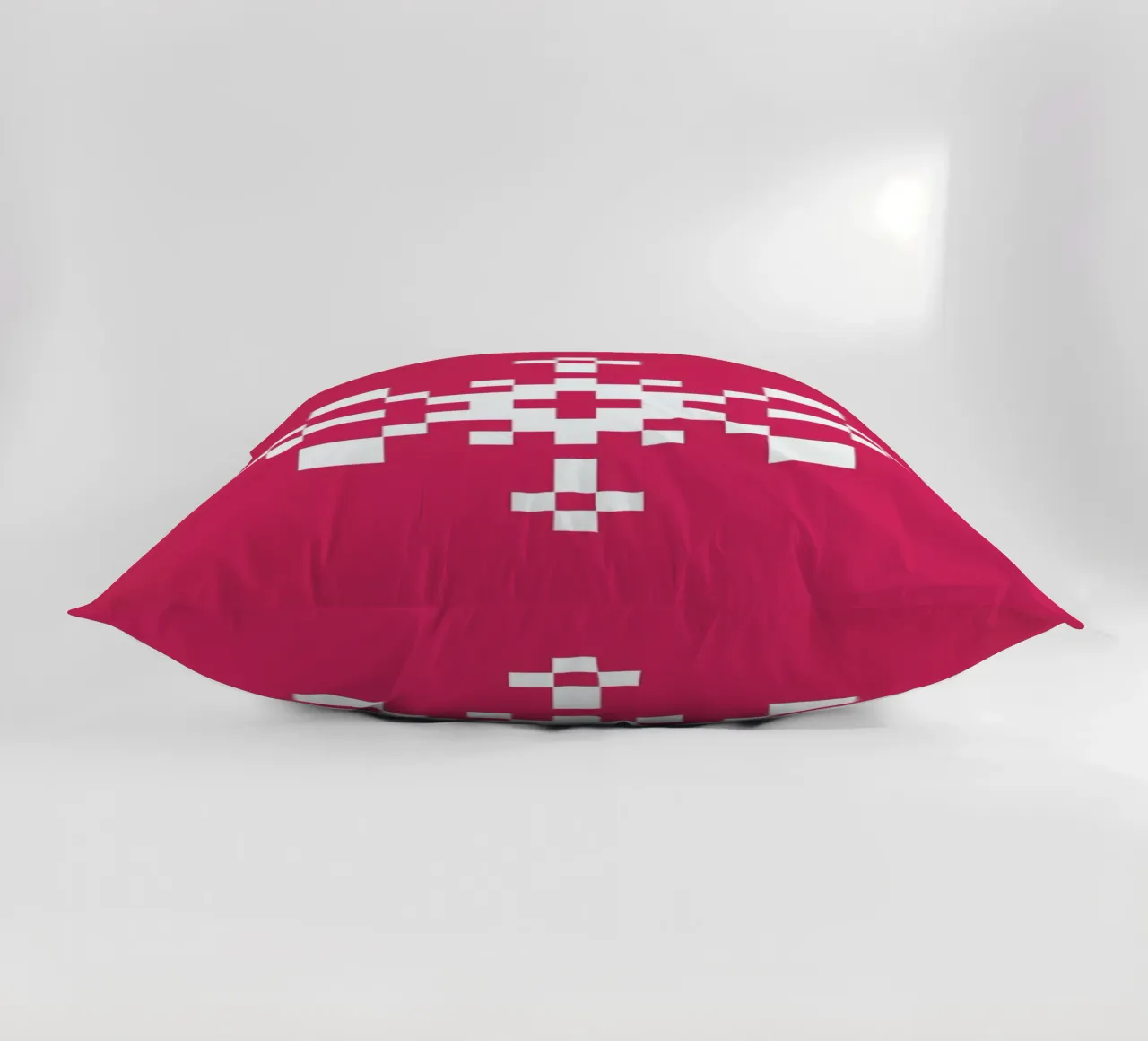 Pink Snowflake 1 cuscino da Studio One