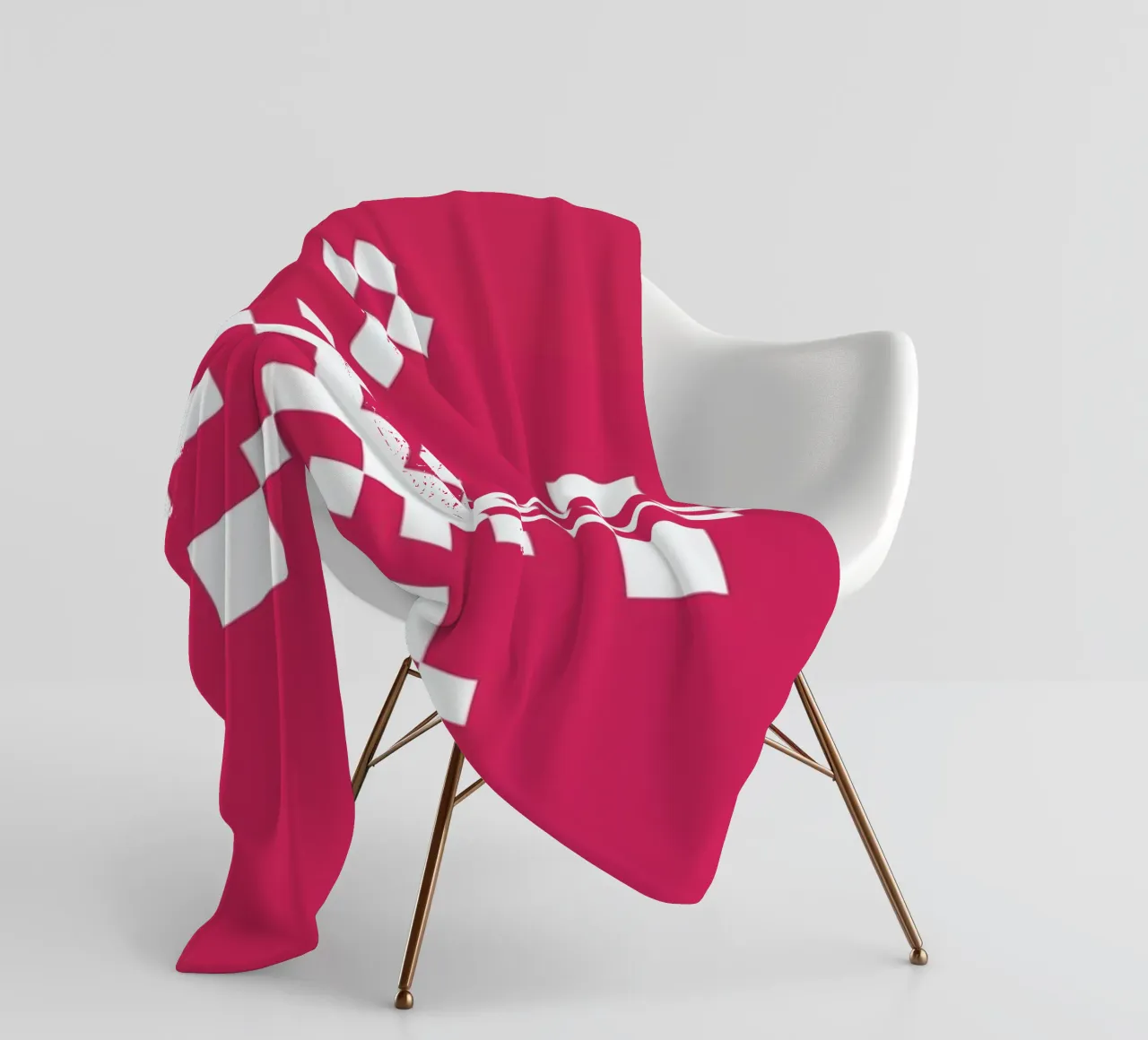 Pink Snowflake 1 coperta in pile da Studio One