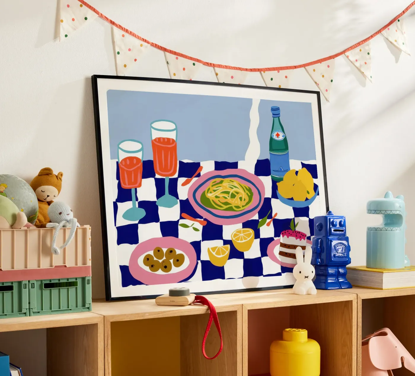 Spaghetti Dinner Date poster by Vivid Muse