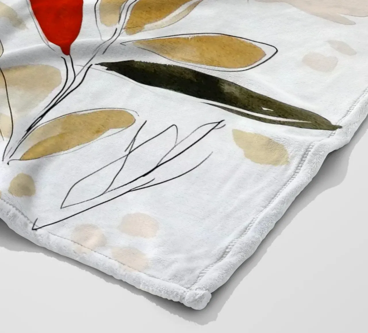 Soft Nature No 1 coperta in pile da treechild